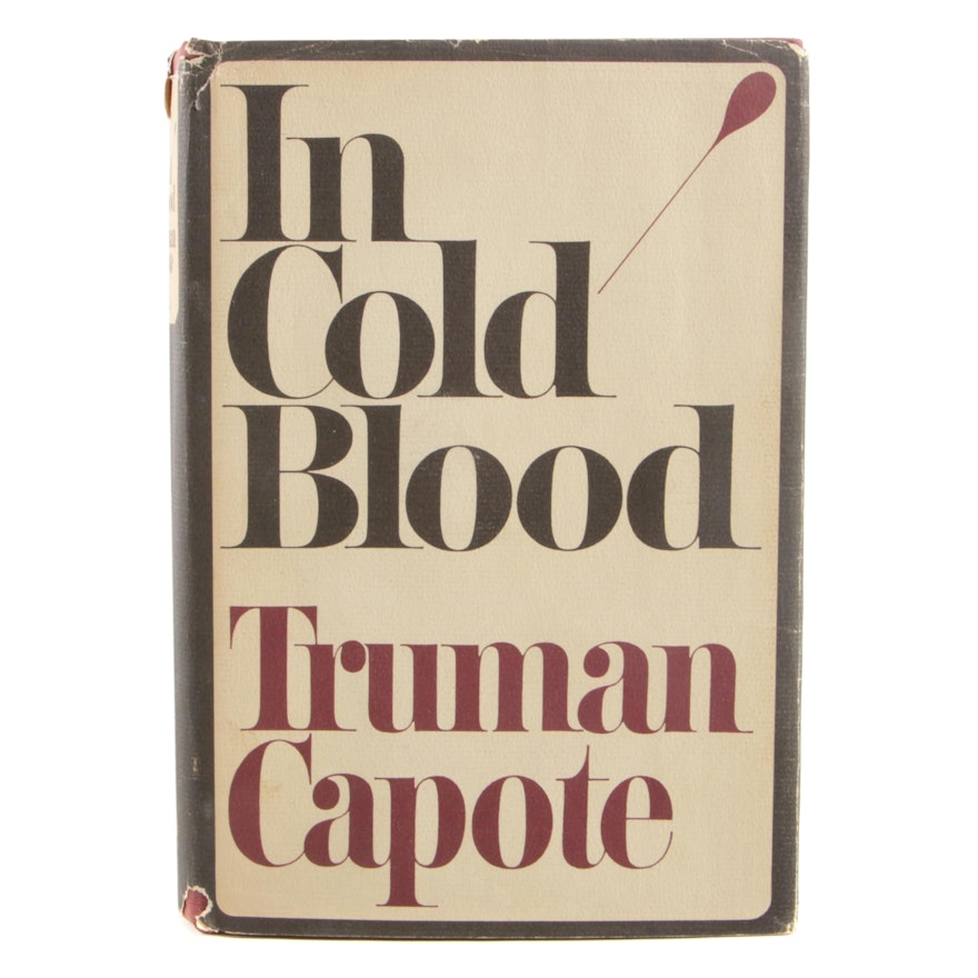 First Printing Book Club Edition "In Cold Blood" by Truman Capote
