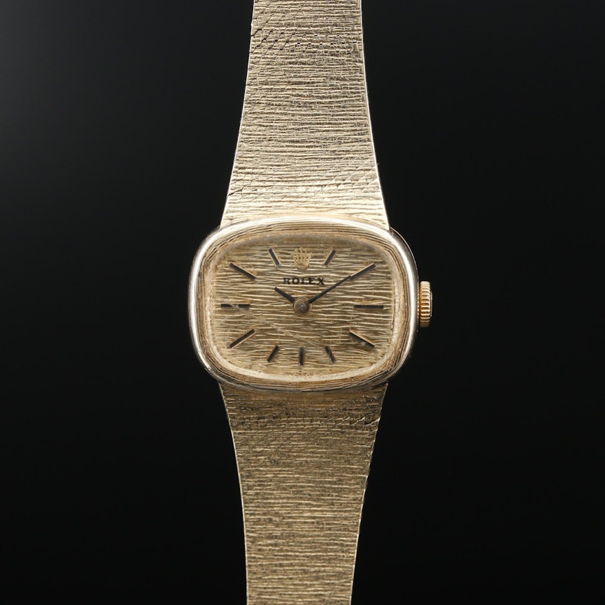 Rolex 14K Stem Wind Wristwatch