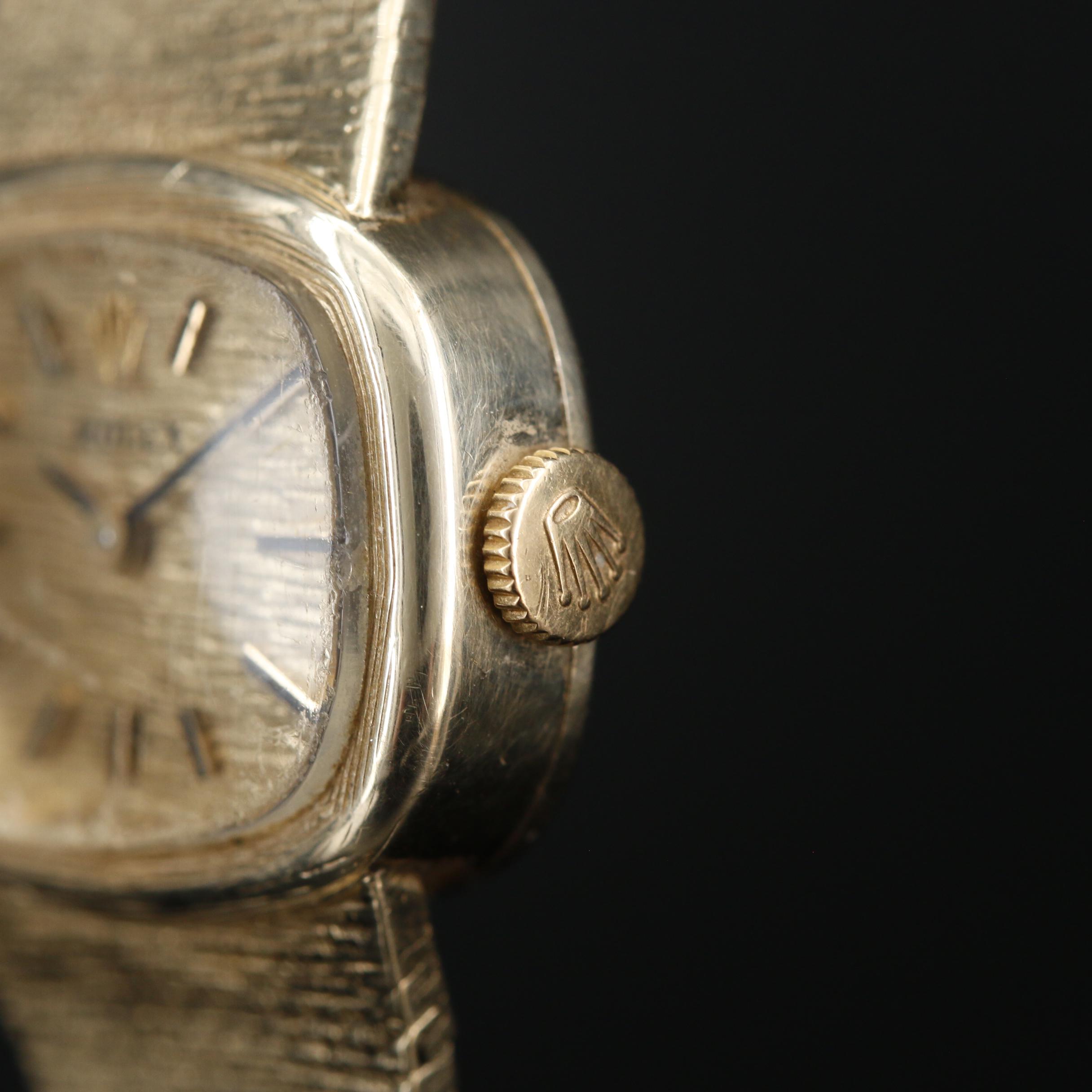 Rolex 14K Stem Wind Watch