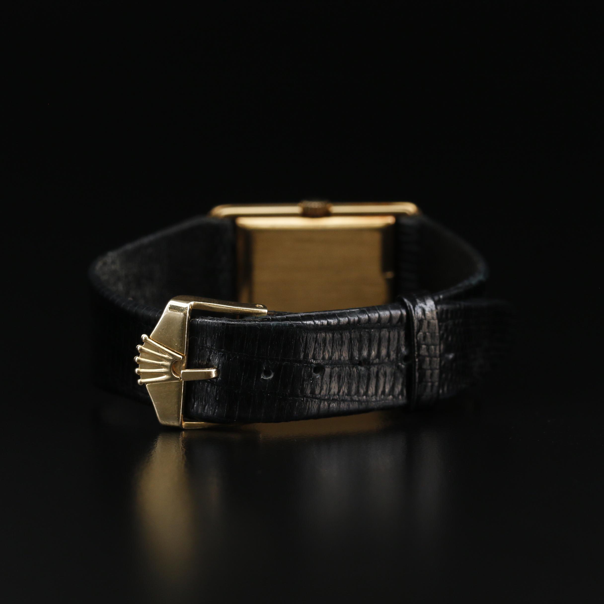 Rolex Cellini 18K Stem Wind Watch