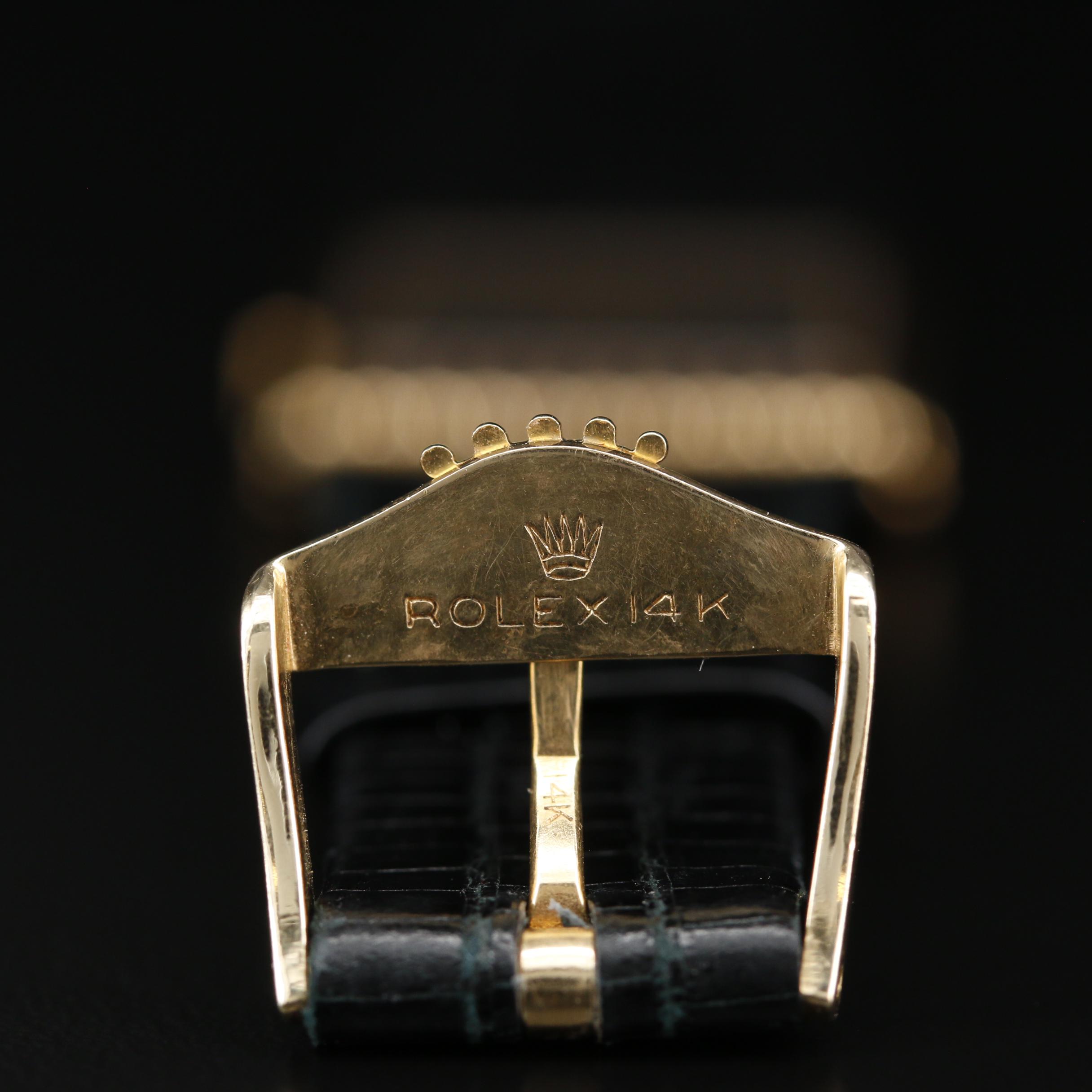 Rolex Cellini 18K Stem Wind Watch