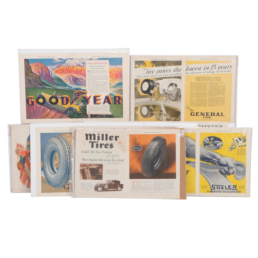 Magazine Advertisements of Automobile Parts