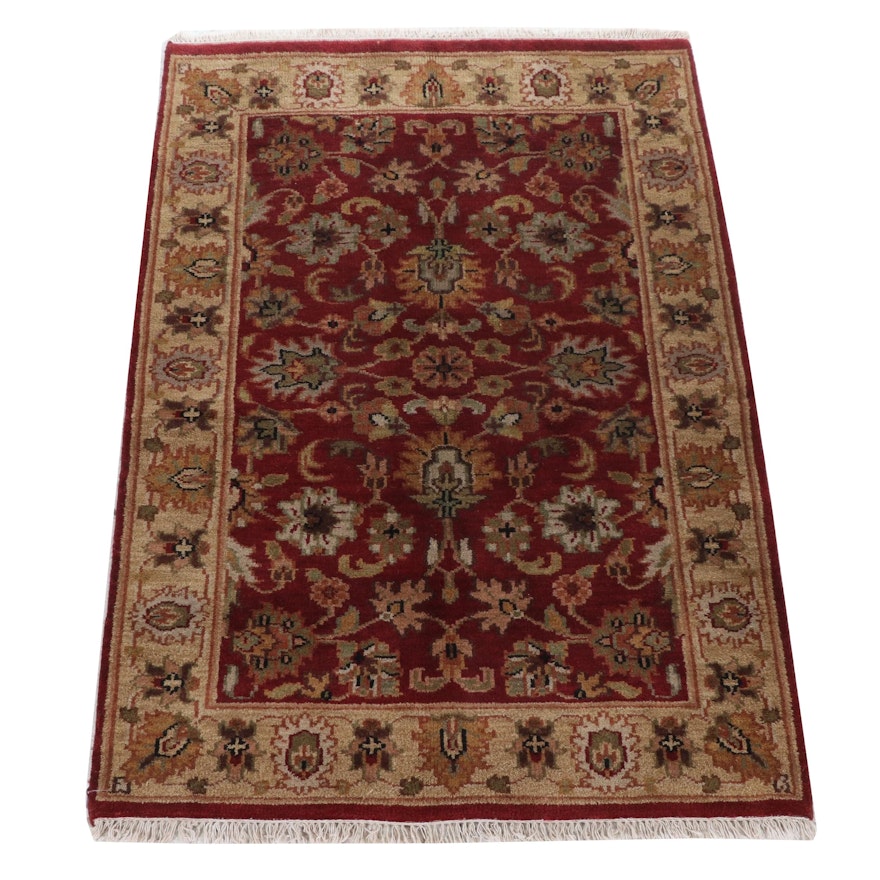 4'1 x 6'4 Hand-Knotted Indo-Persian Tabriz Rug