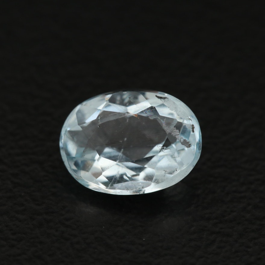 Loose 1.23 CT Aquamarine