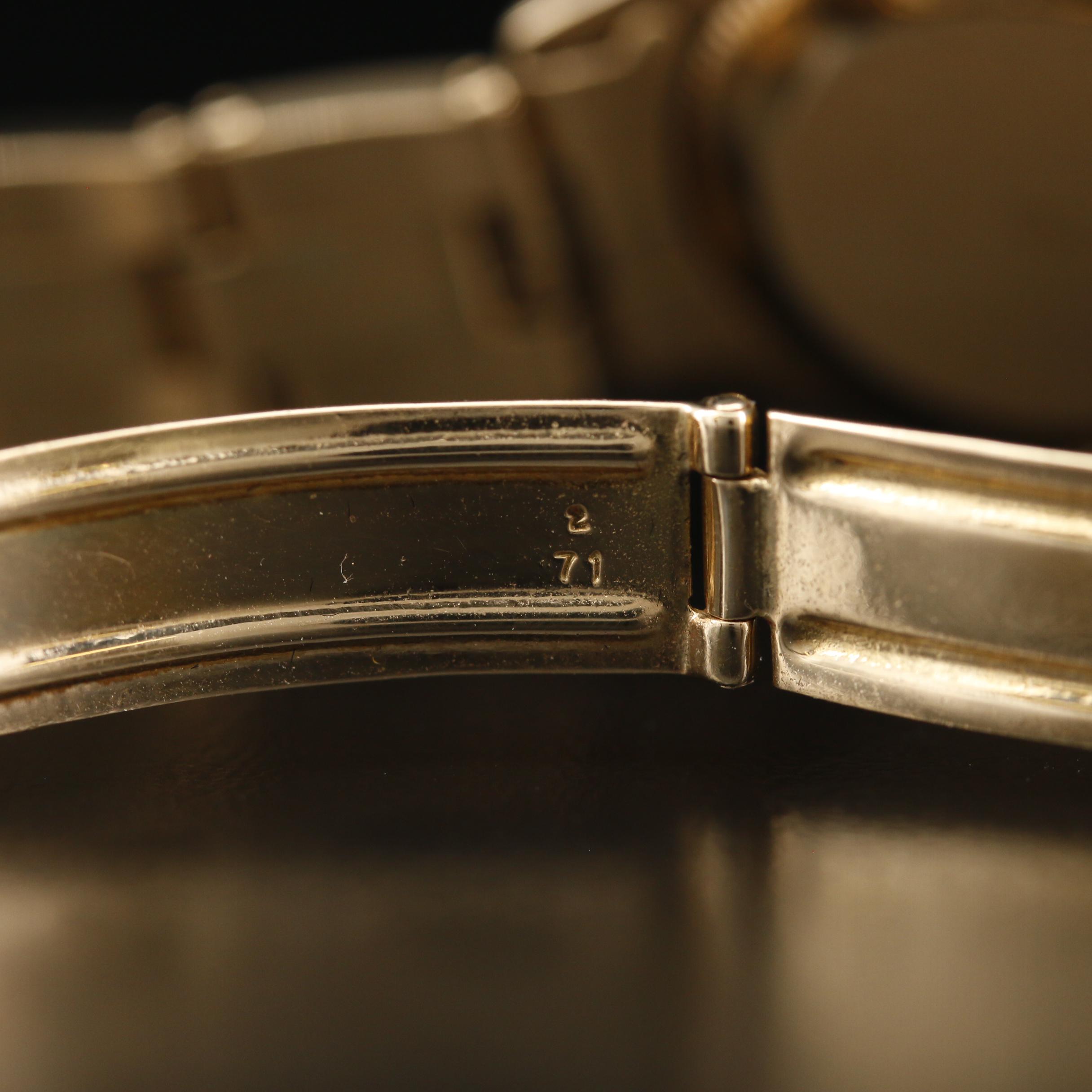 1968 Rolex Oyster Perpetual Datejust 18K and 1.20 CTW Diamond Watch