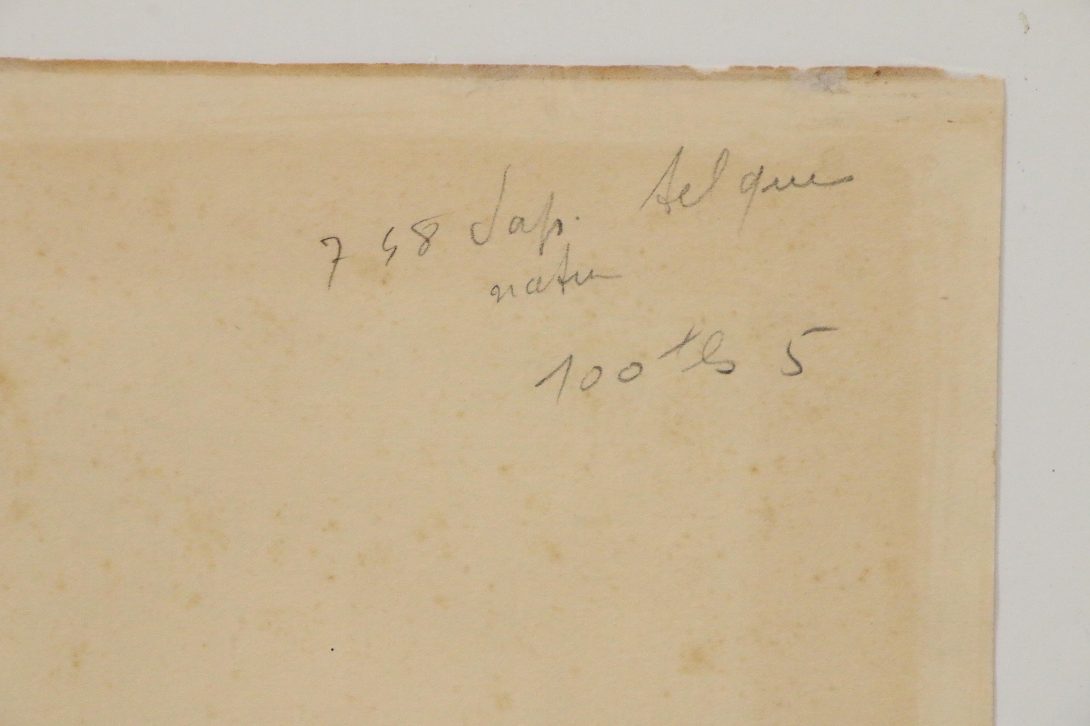 Giorgio De Chirico Color Lithograph "Il Ritorno del Figliol Prodigo I", 1929