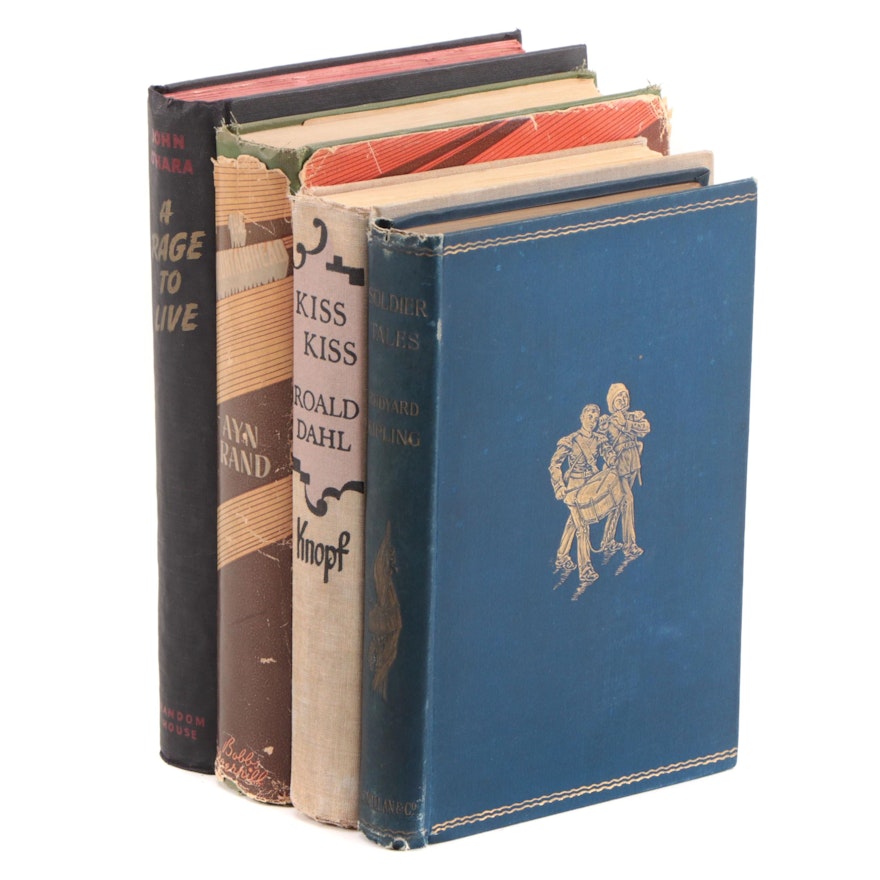 First and Early Edition Fiction Including Roald Dahl and Rudyard Kipling