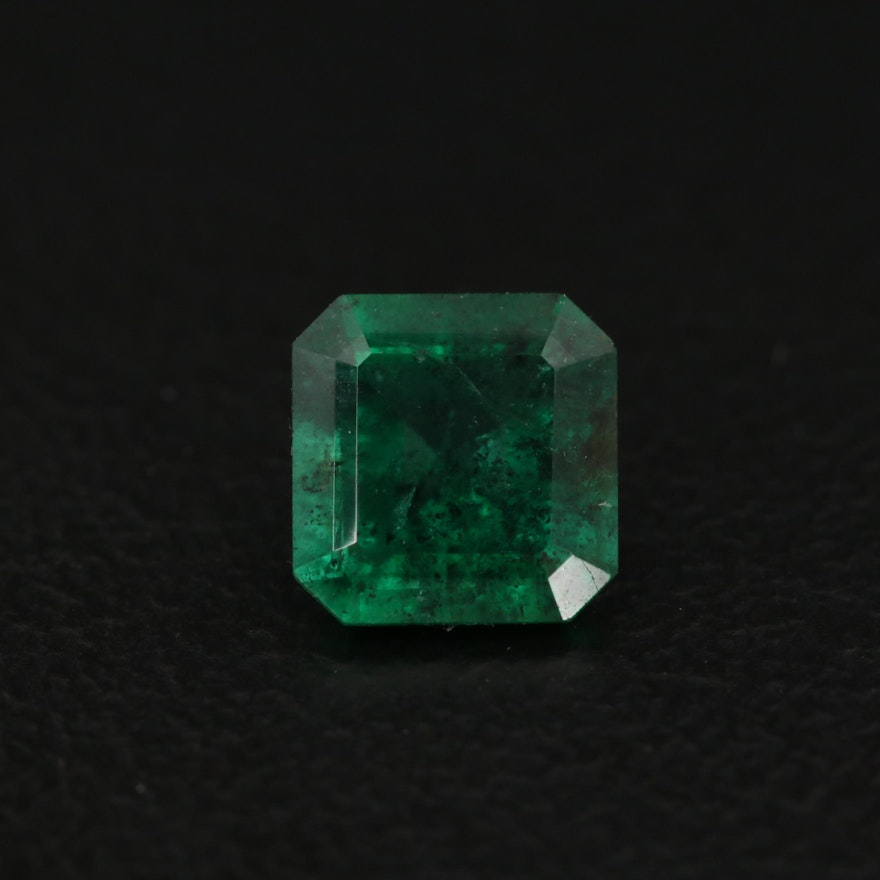 Loose 0.70 CT Emerald Cut Emerald