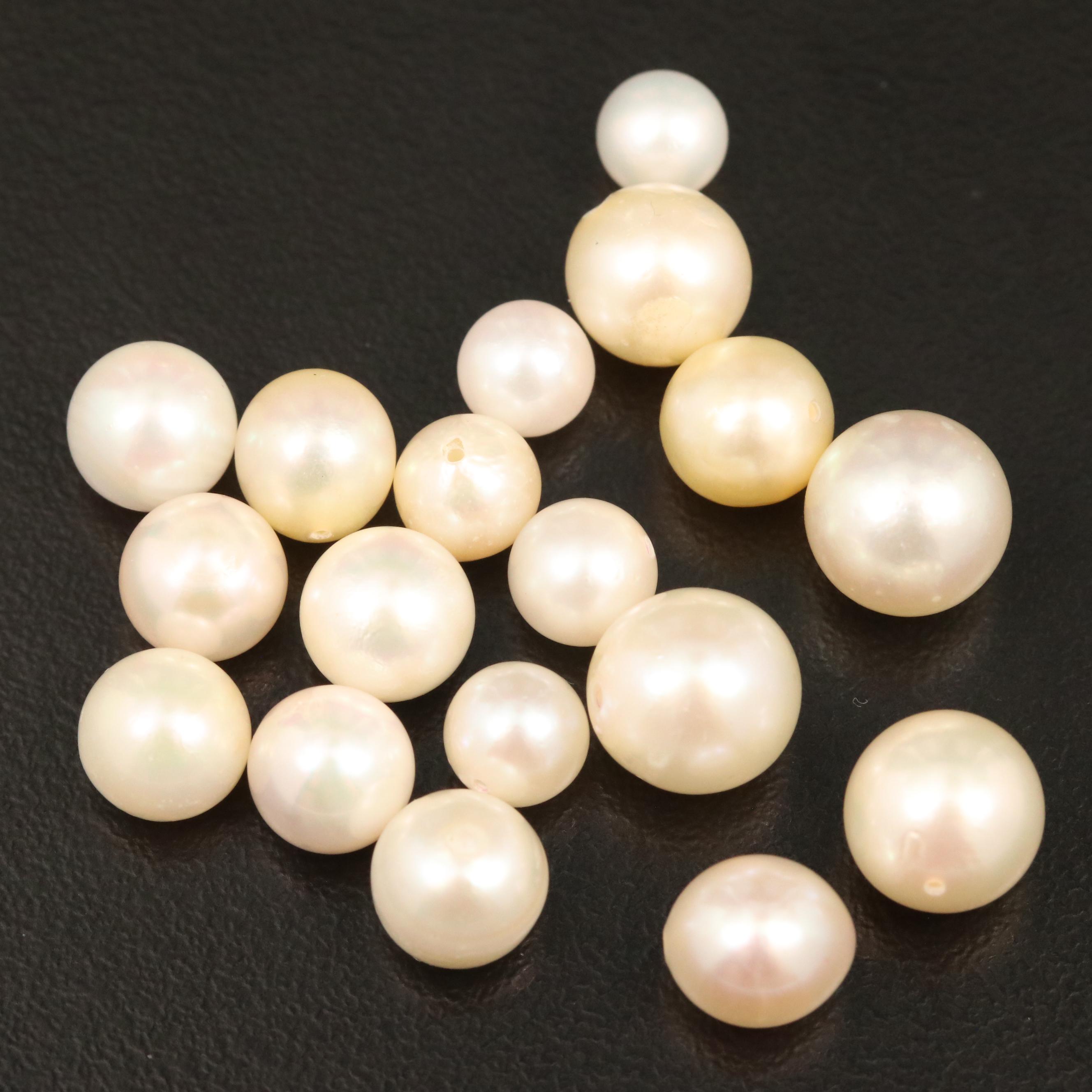 Loose 49.16 CTW Cultured Pearls