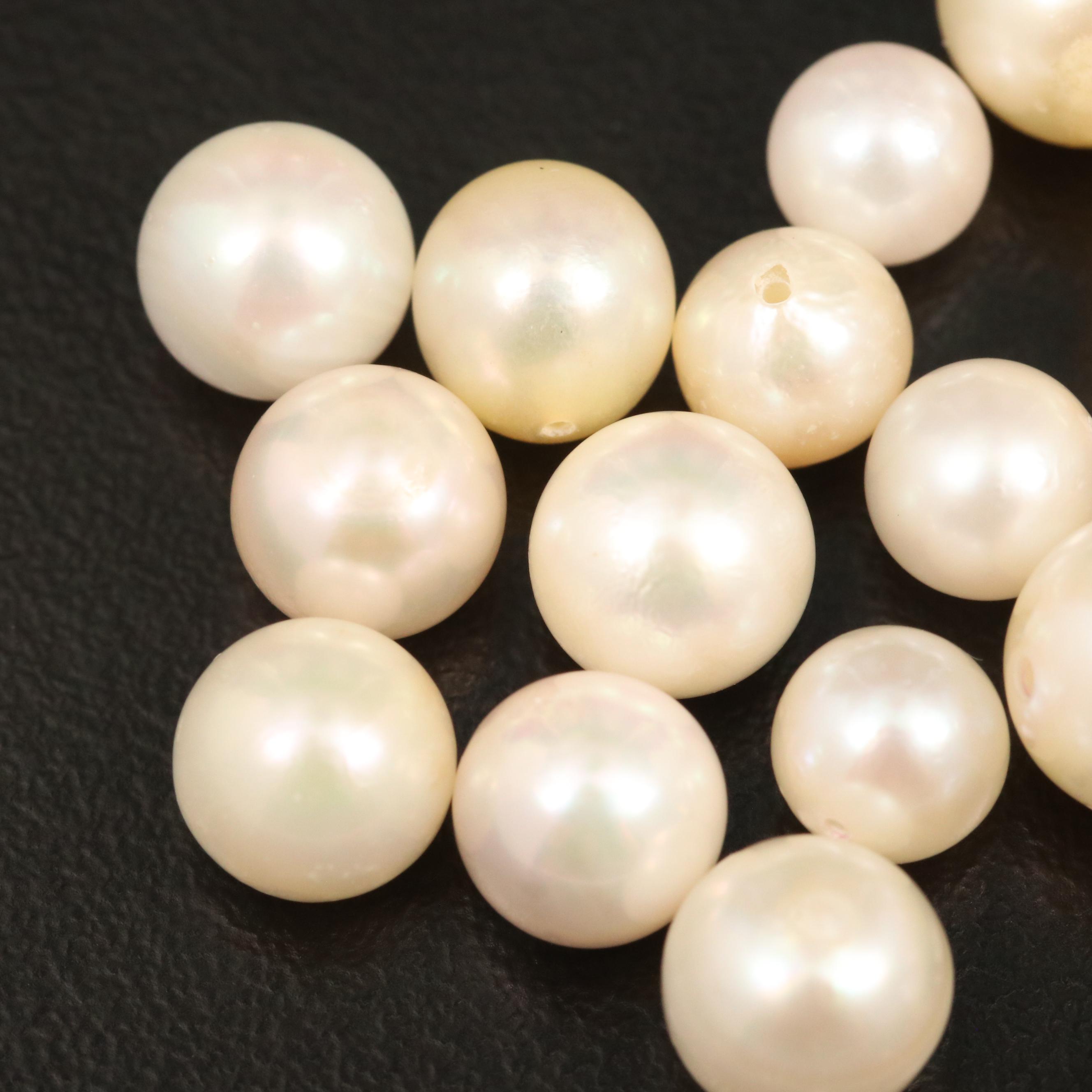 Loose 49.16 CTW Cultured Pearls