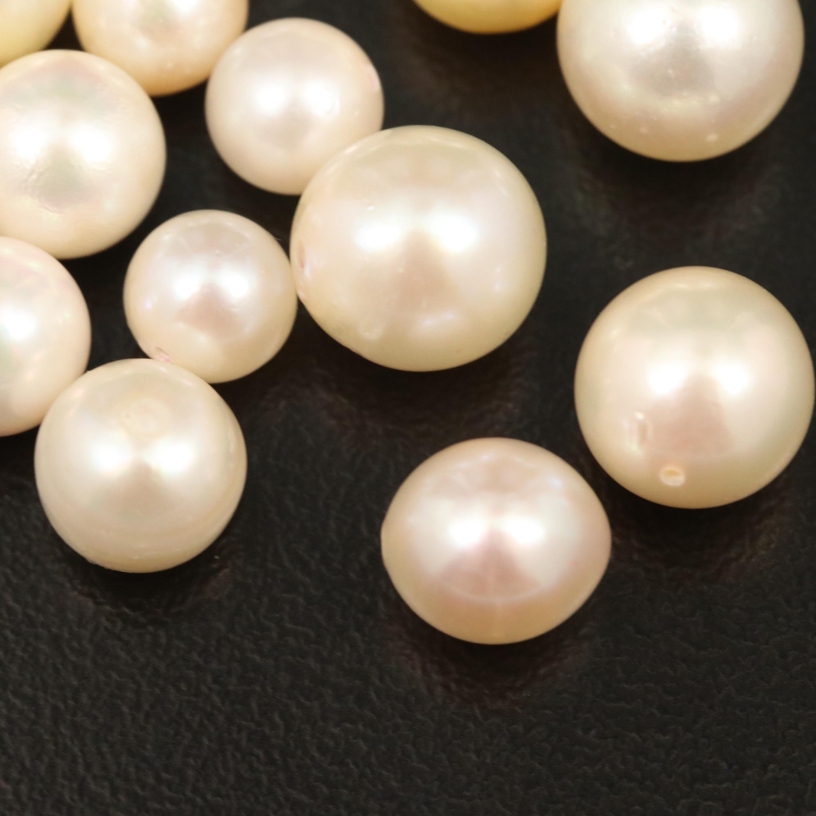 Loose 49.16 CTW Cultured Pearls
