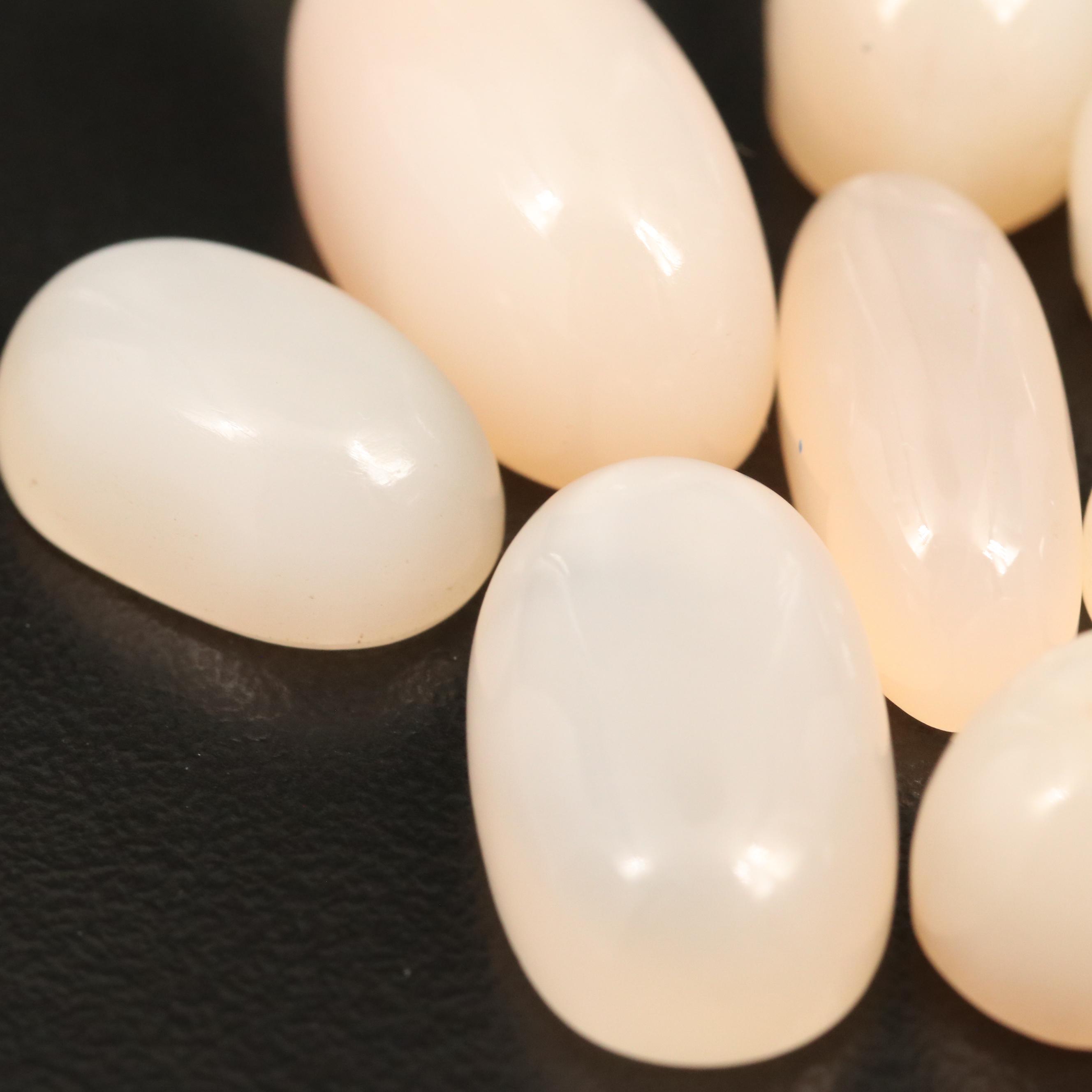 Loose 130.16 CTW Moonstone Cabochons