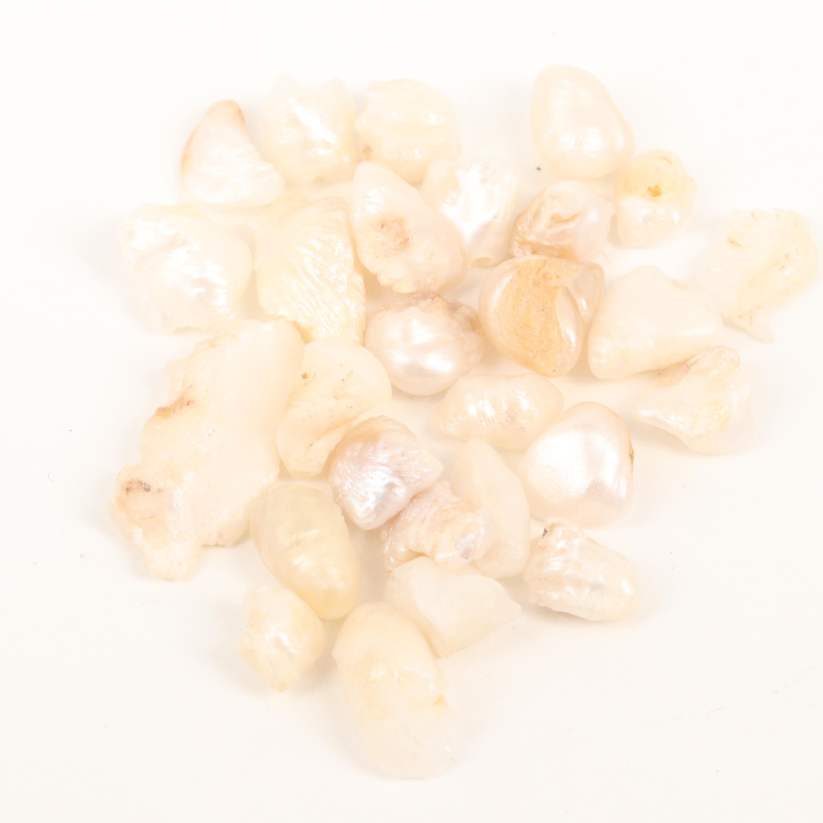 Loose 160.85 CTW Natural Cultured Pearls