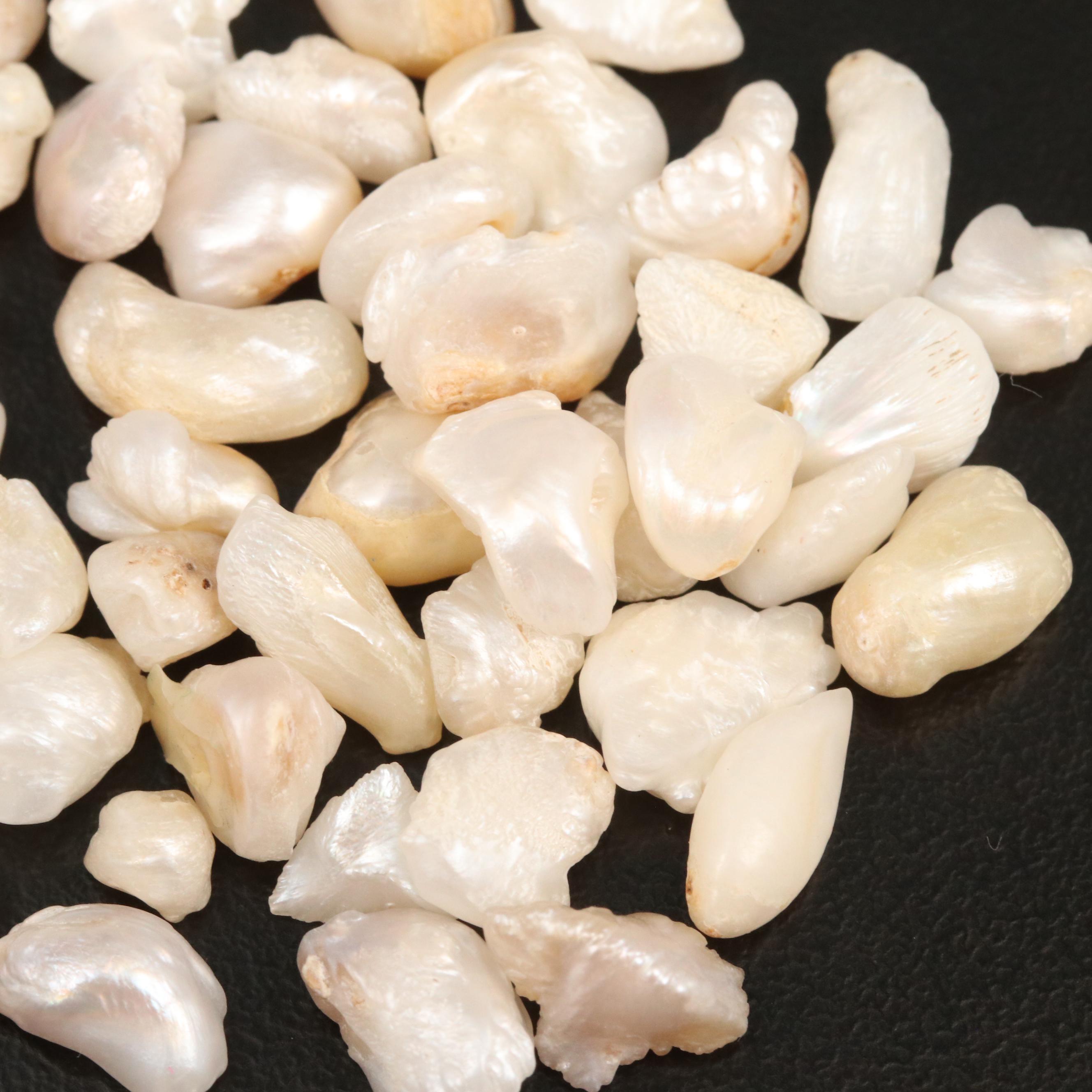 Loose 160.85 CTW Natural Cultured Pearls