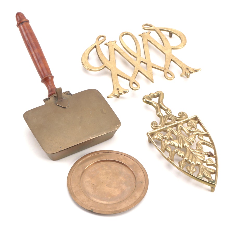 Virginia Metalcrafters Brass Trivets and Other Home Décor