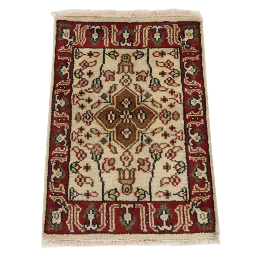 2'1 x 3'2 Hand-Knotted Indo-Persian Tabriz Rug