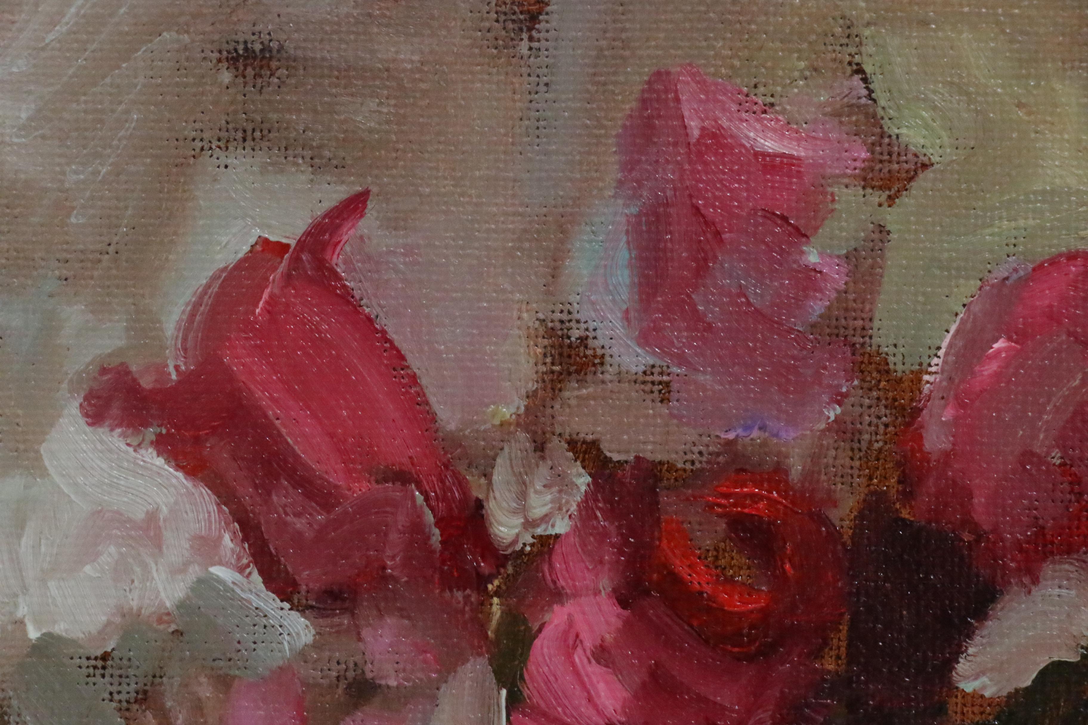 Sally Rosenbaum Floral Still Life Oil Painting