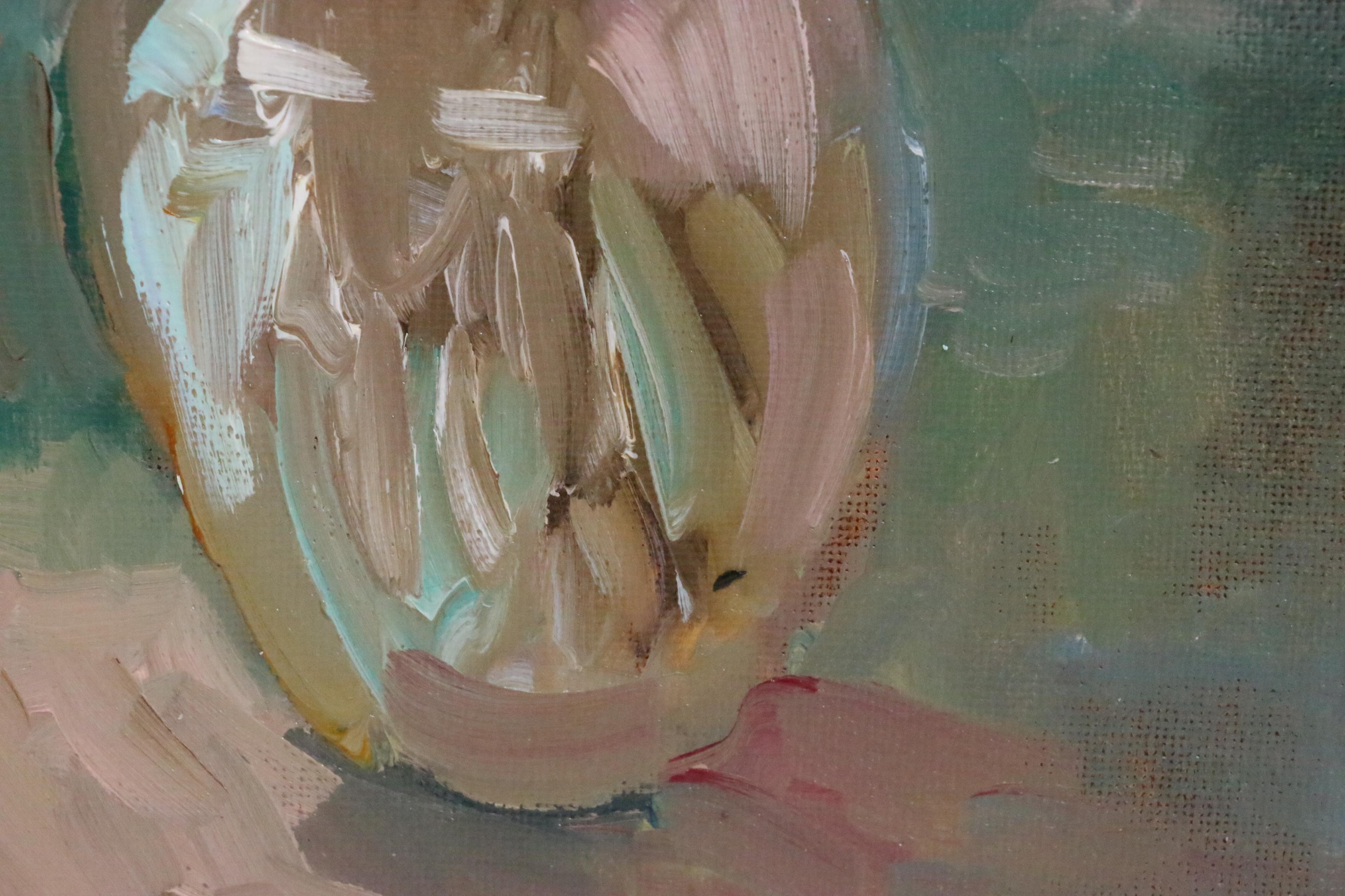 Sally Rosenbaum Floral Still Life Oil Painting