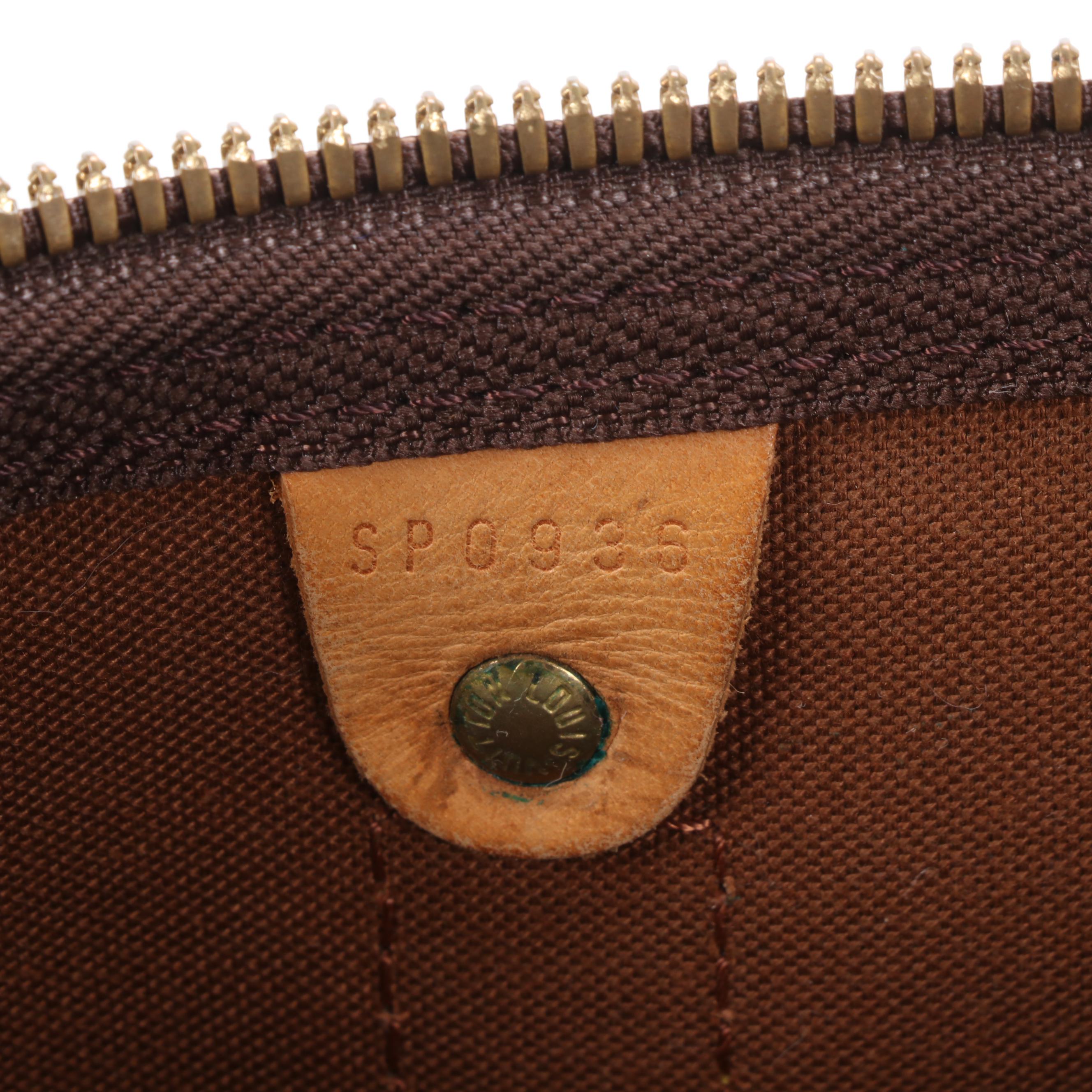 Louis Vuitton Keepall 50 Duffel in Monogram Canvas and Vachetta Leather