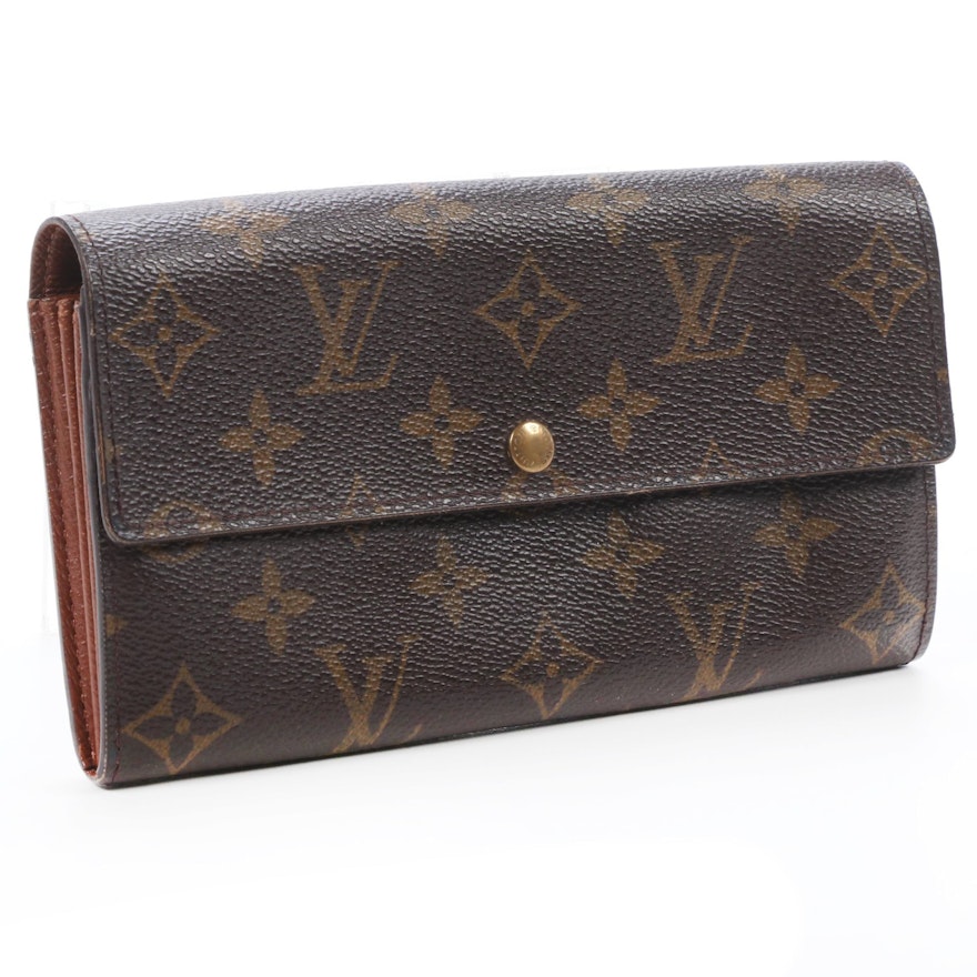 Louis Vuitton Sarah Wallet in Monogram Canvas