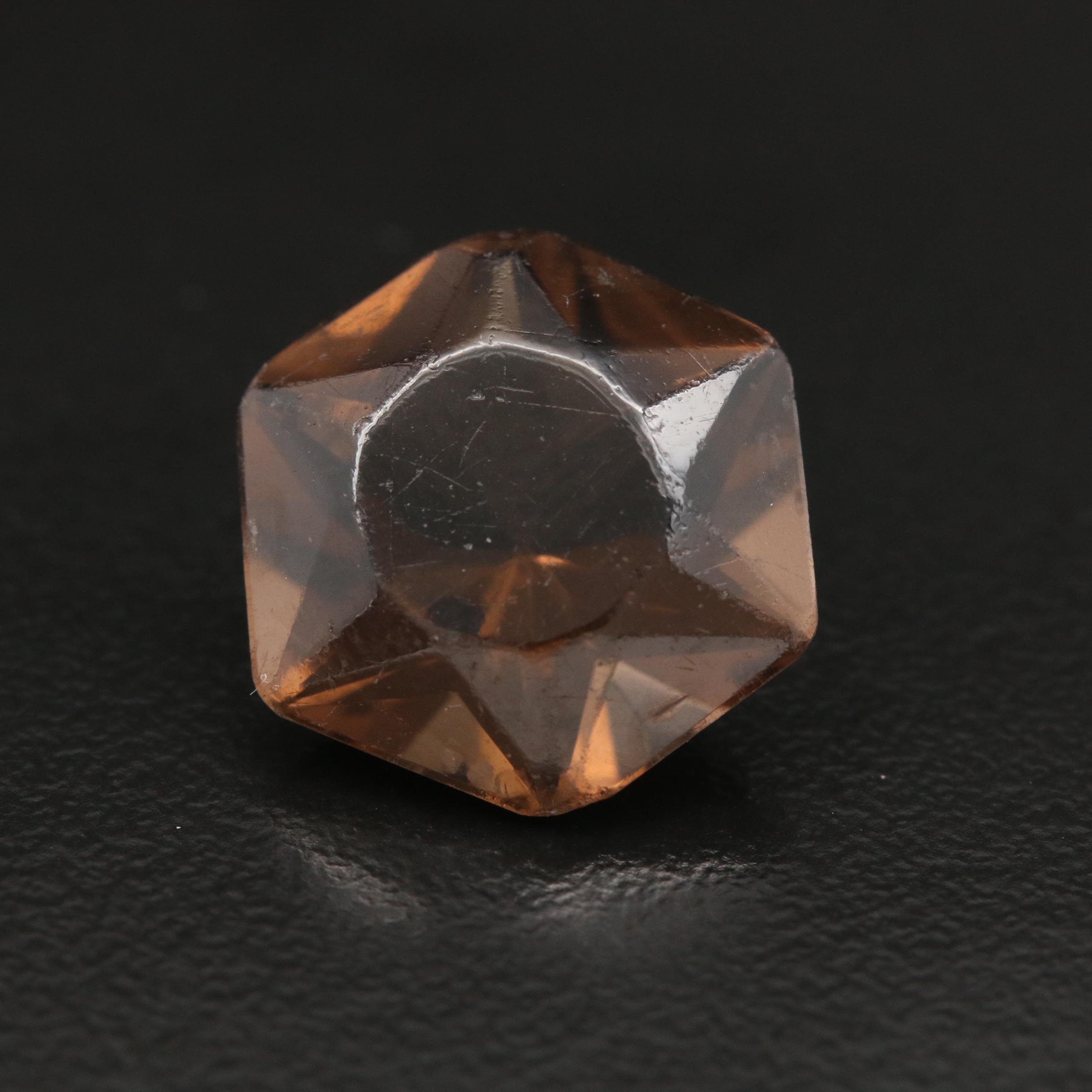Loose 7.61 CT Smoky Quartz