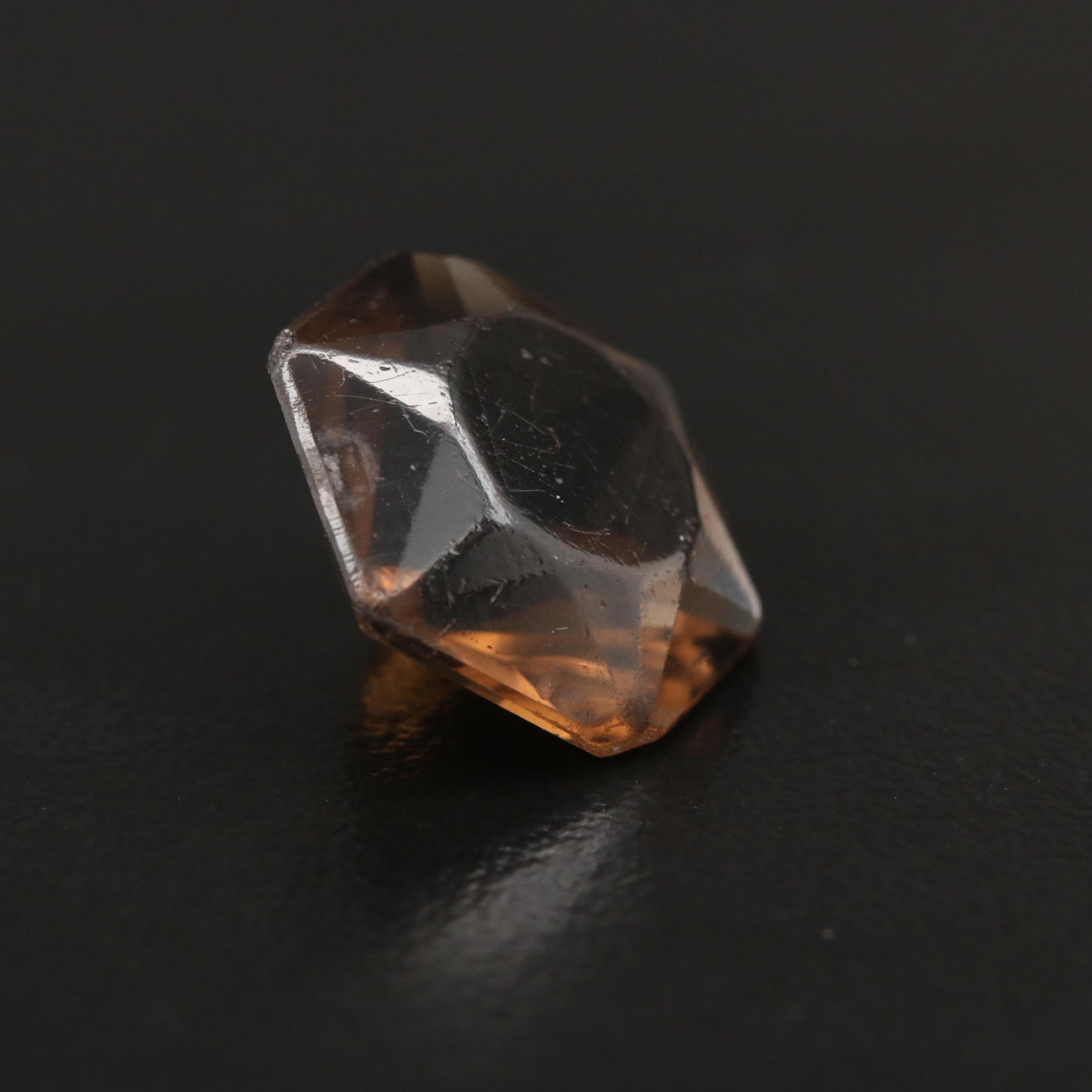 Loose 7.61 CT Smoky Quartz