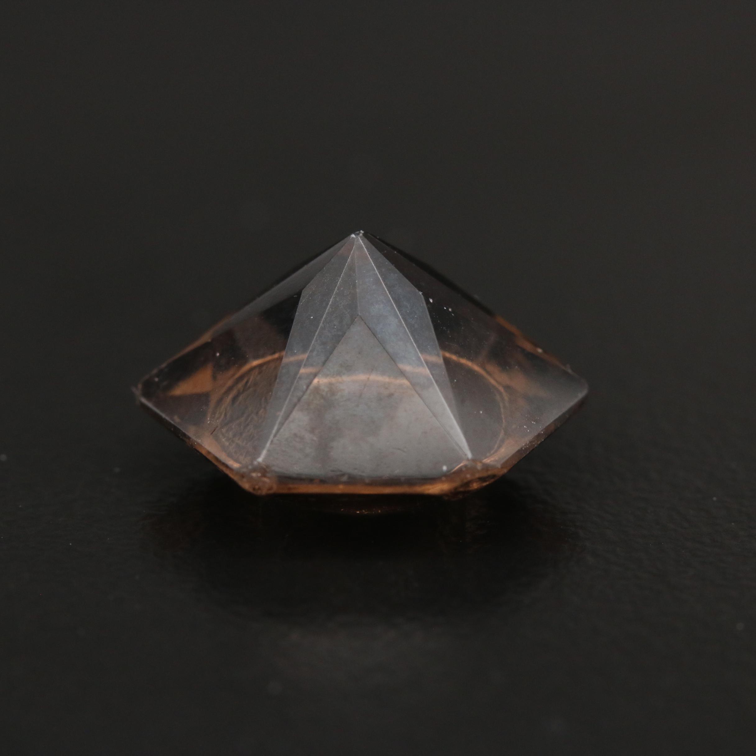 Loose 7.61 CT Smoky Quartz
