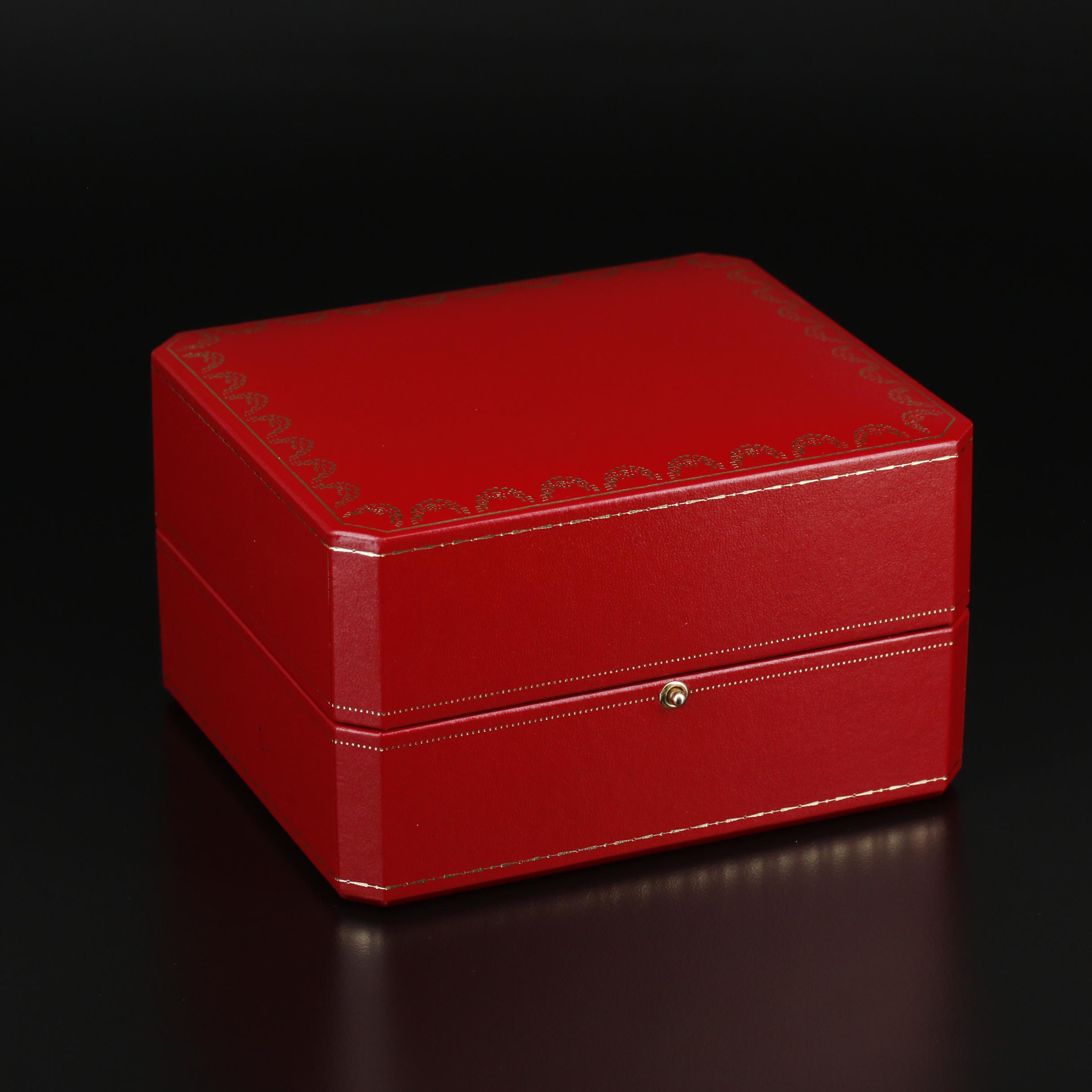 Cartier Tank Basculante Stainless Steel Stem Wind Watch