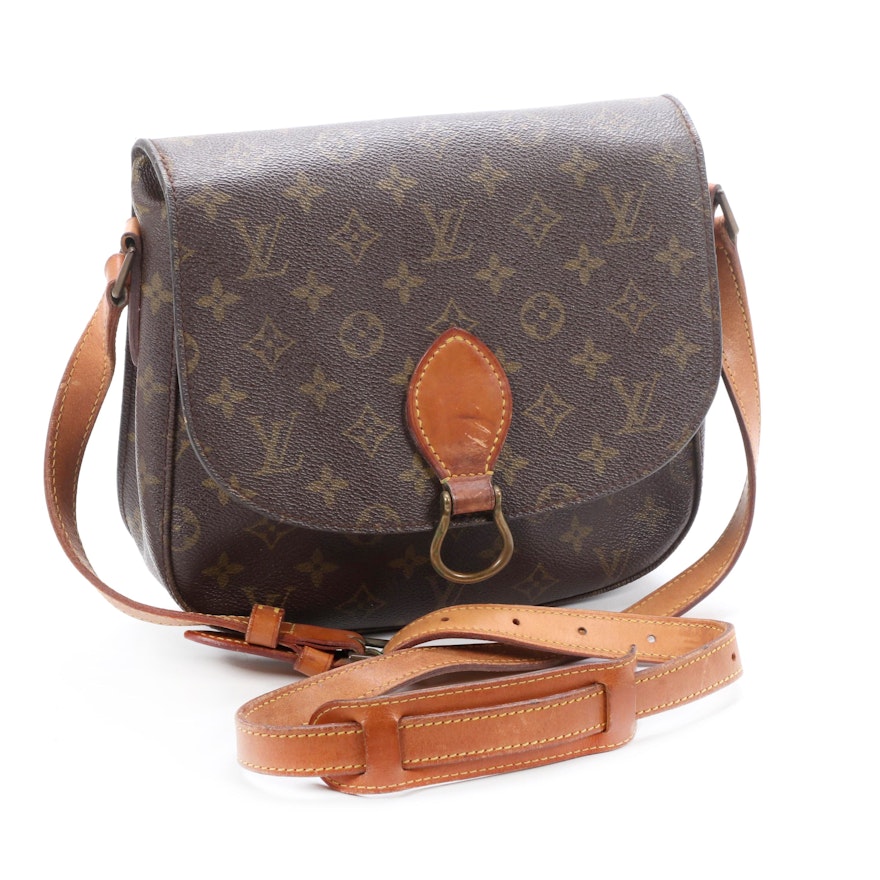 Louis Vuitton Saint Cloud Crossbody in Monogram Canvas and Vachetta Leather