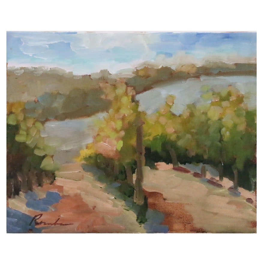 Sally Rosenbaum Landscape Oil Painting, 20th to 21st century