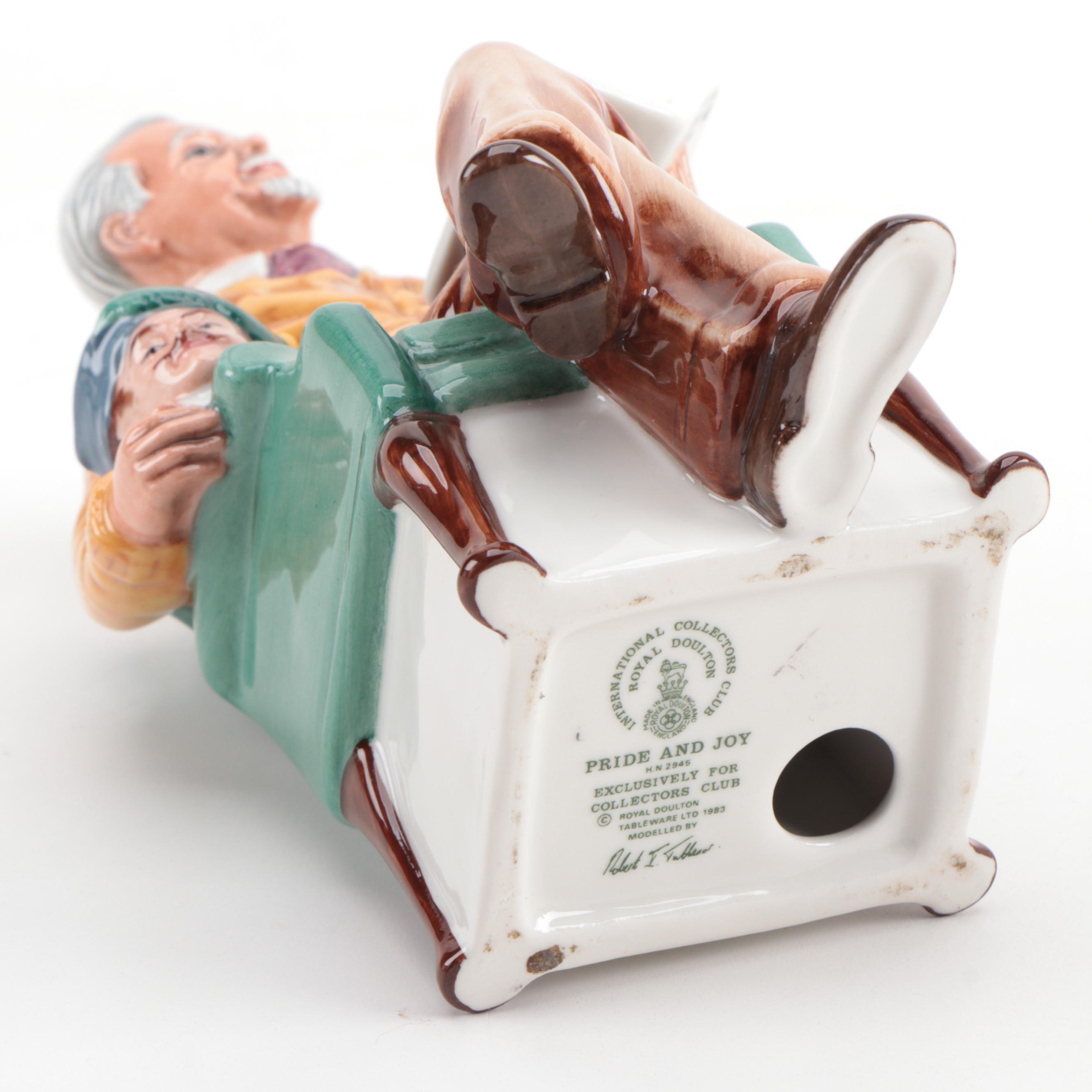 Royal Doulton Bone China Figurines Including Limited Edition "Pride and Joy"