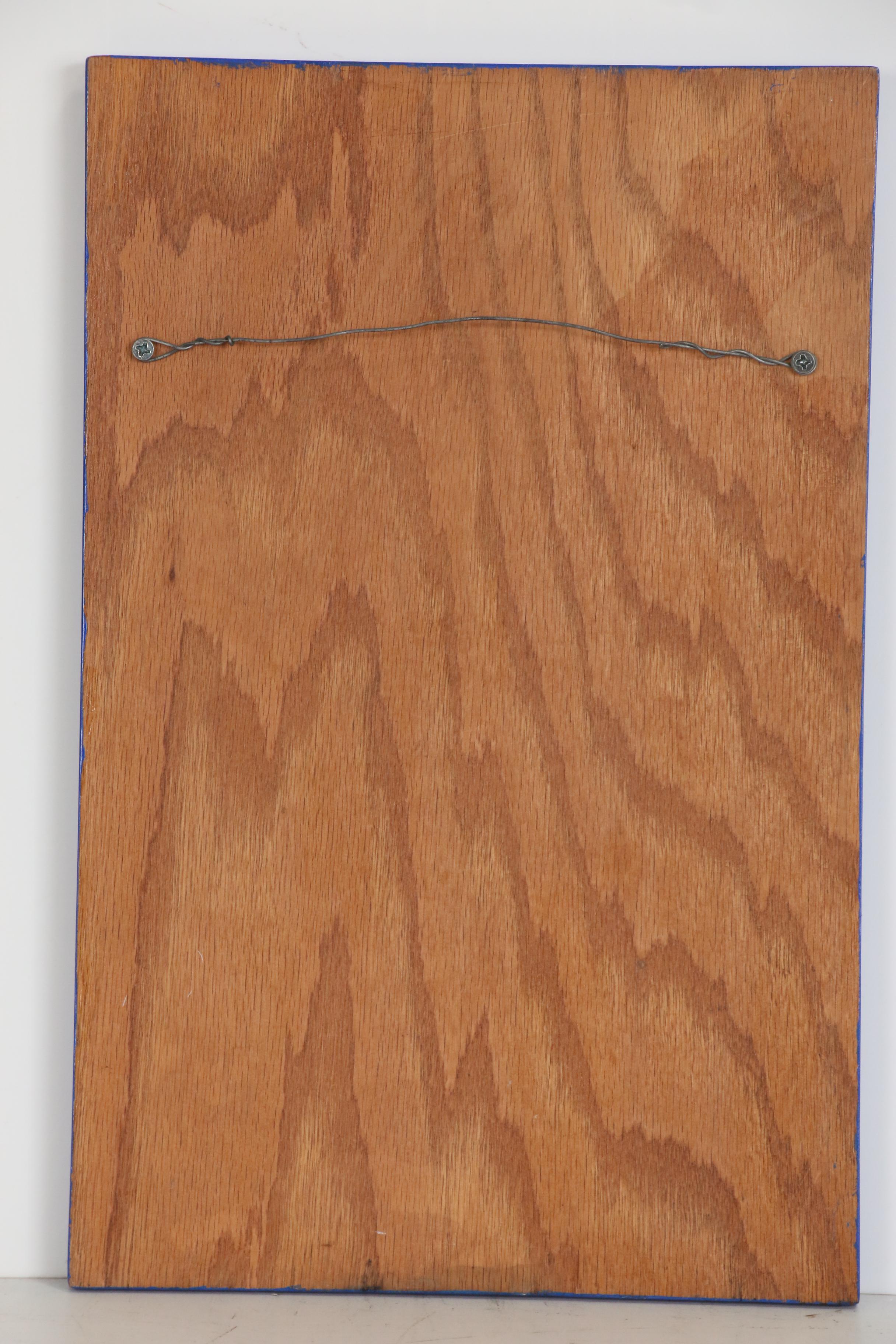 Jim Gary Phillips Folk Art Acrylic Painting "Little Birdy"