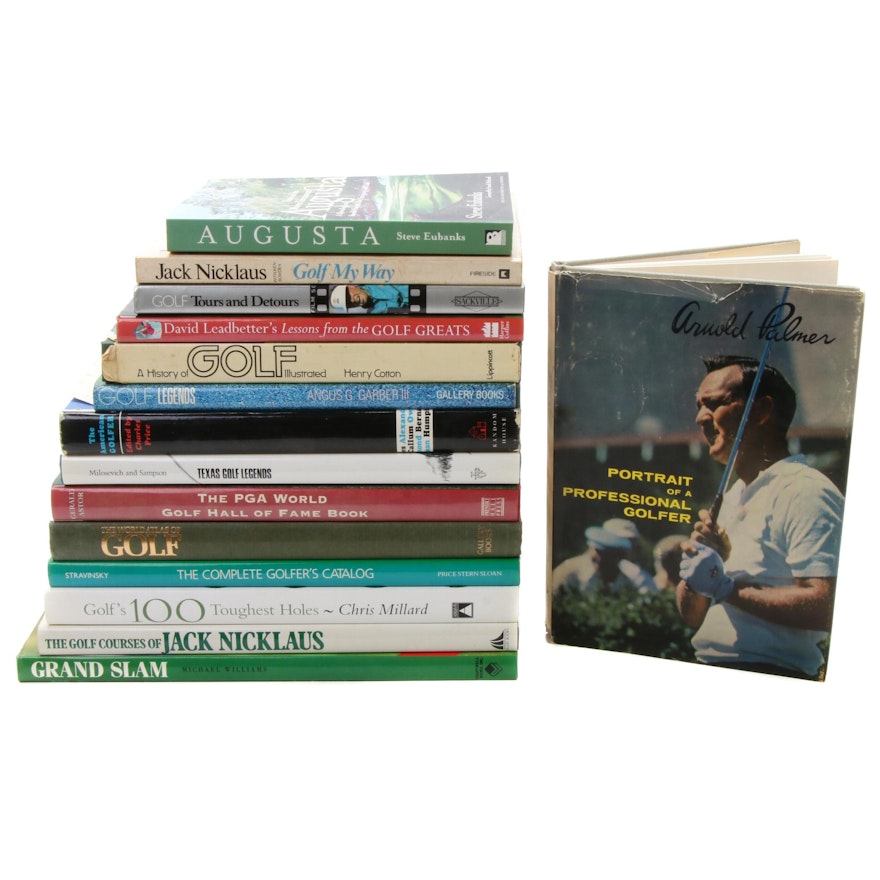 Golf Biographical and Historical Book Collection