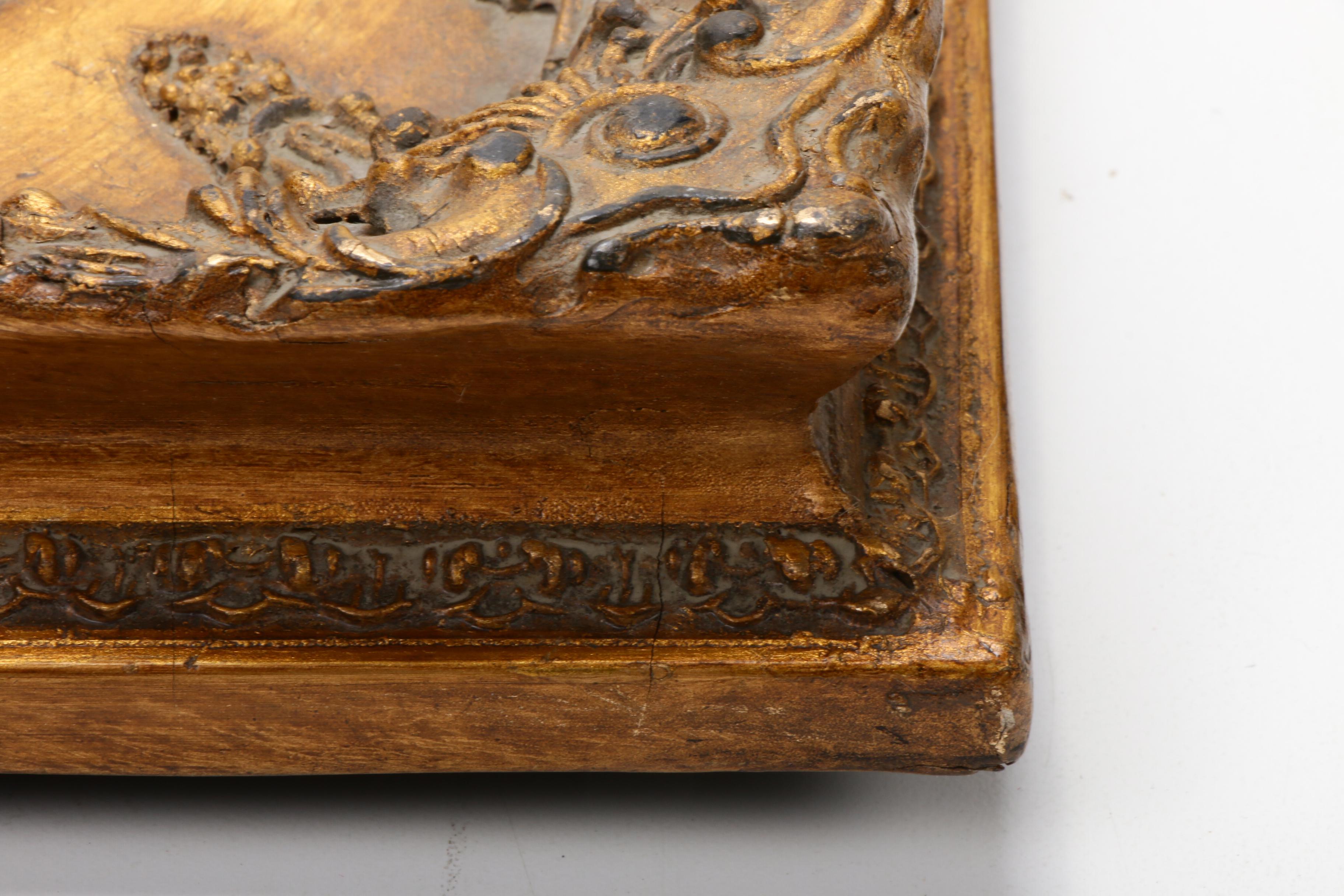 Enrico Braga Italian Marble Cherub Wall Plaque, Late 19th/Early 20th Century