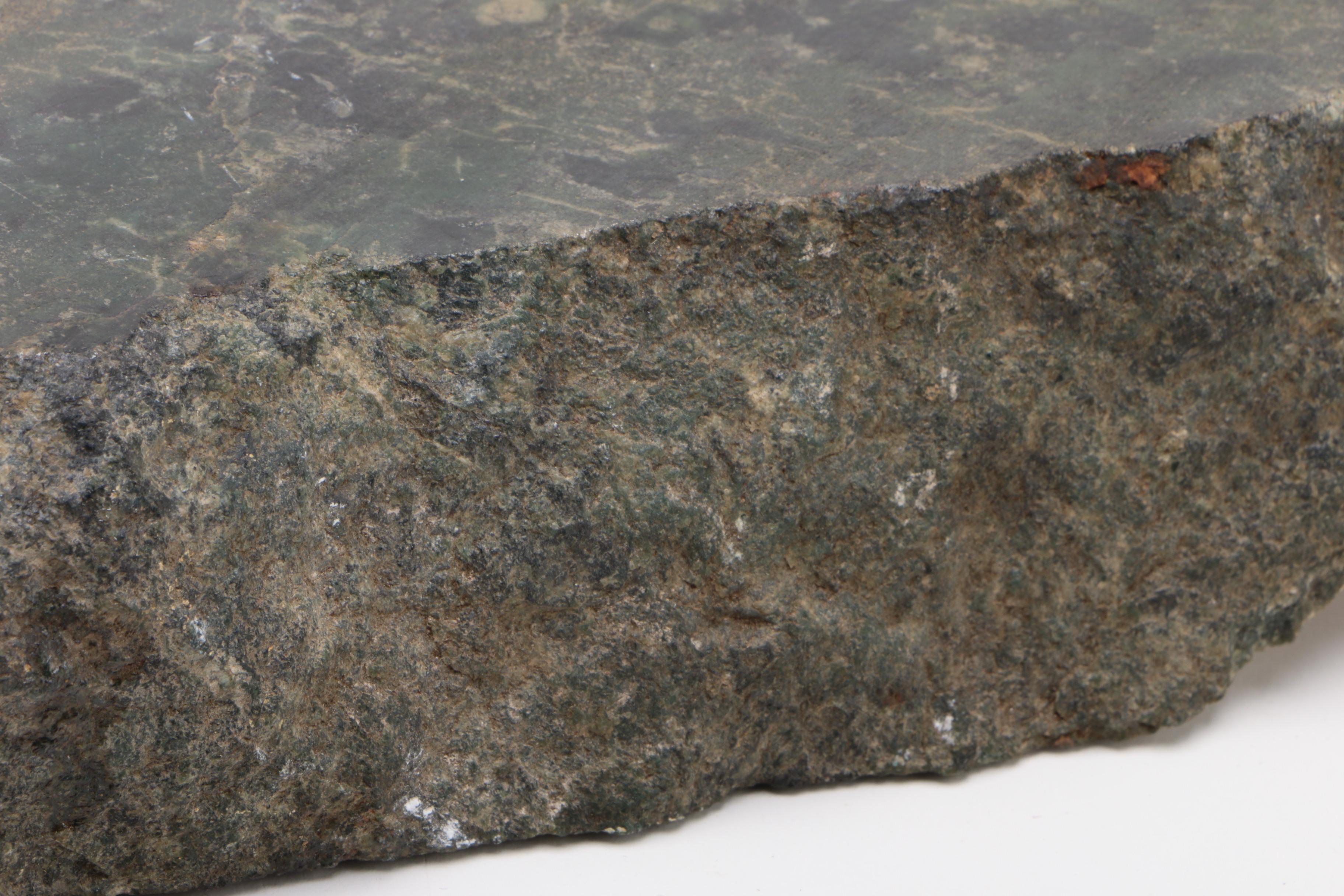 Phyllite Rock Sample with Mineral Inclusions