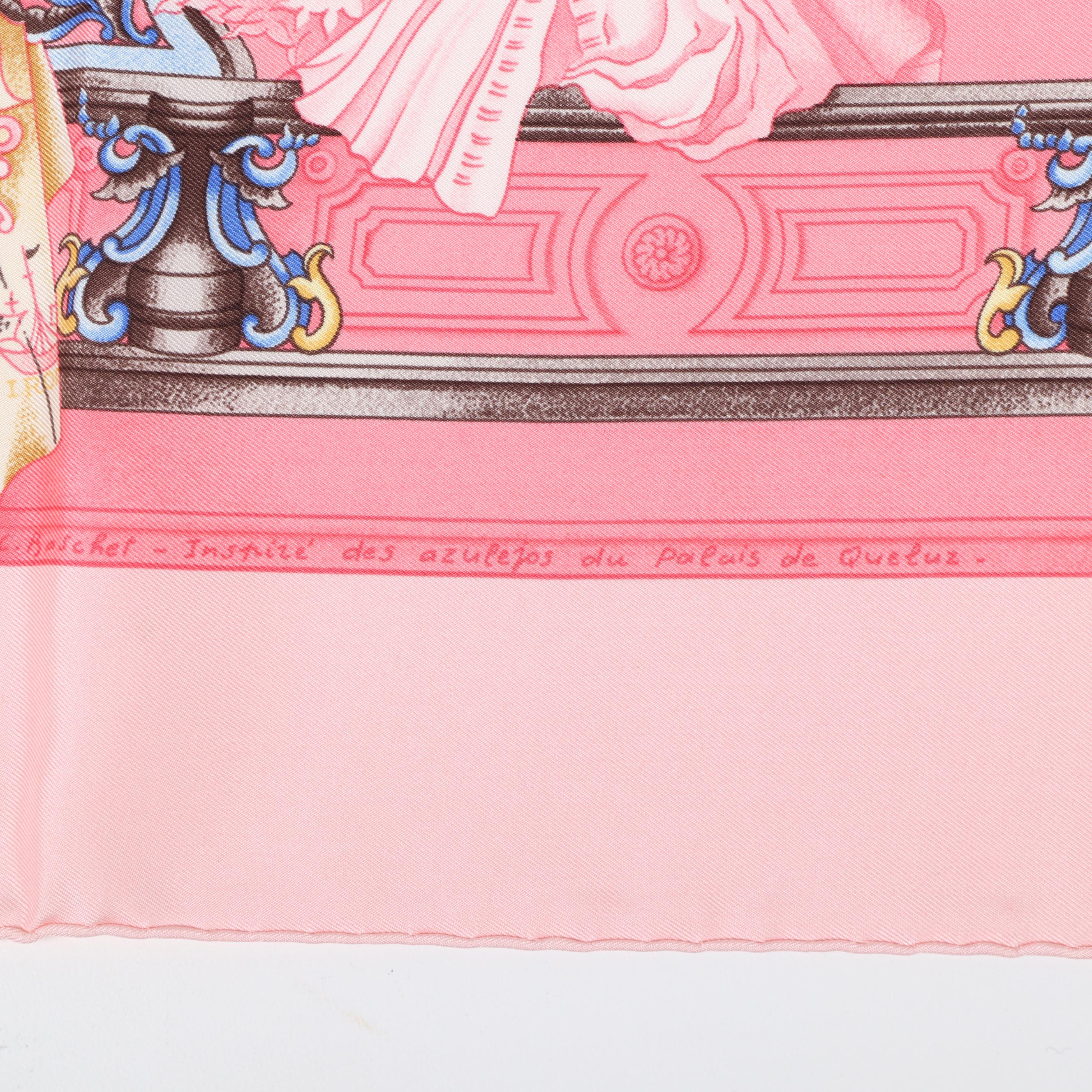 Hermès "Azulejos" Silk Scarf