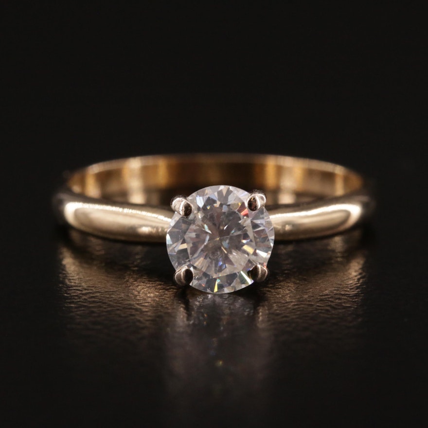 14K 0.79 CTW Diamond Ring