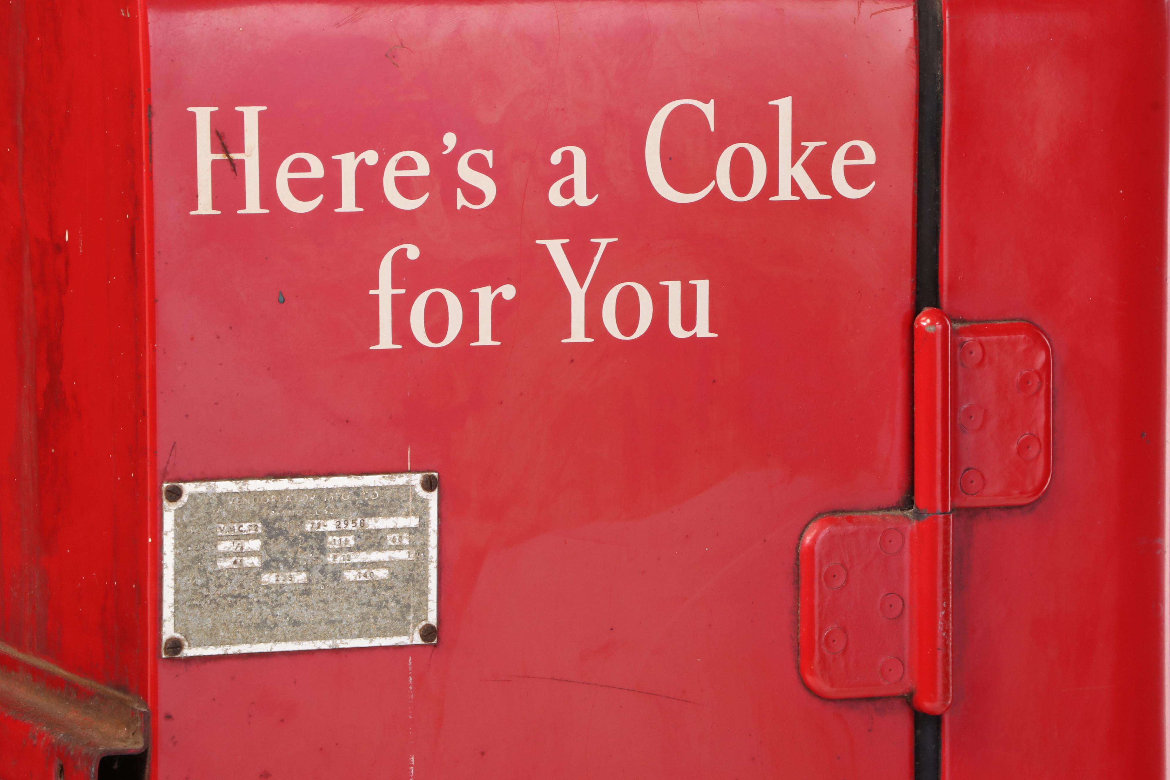 Vendorlator Mfg. Co. "VMC 72" Coca-Cola Dual-Chute Vending Machine, 1955