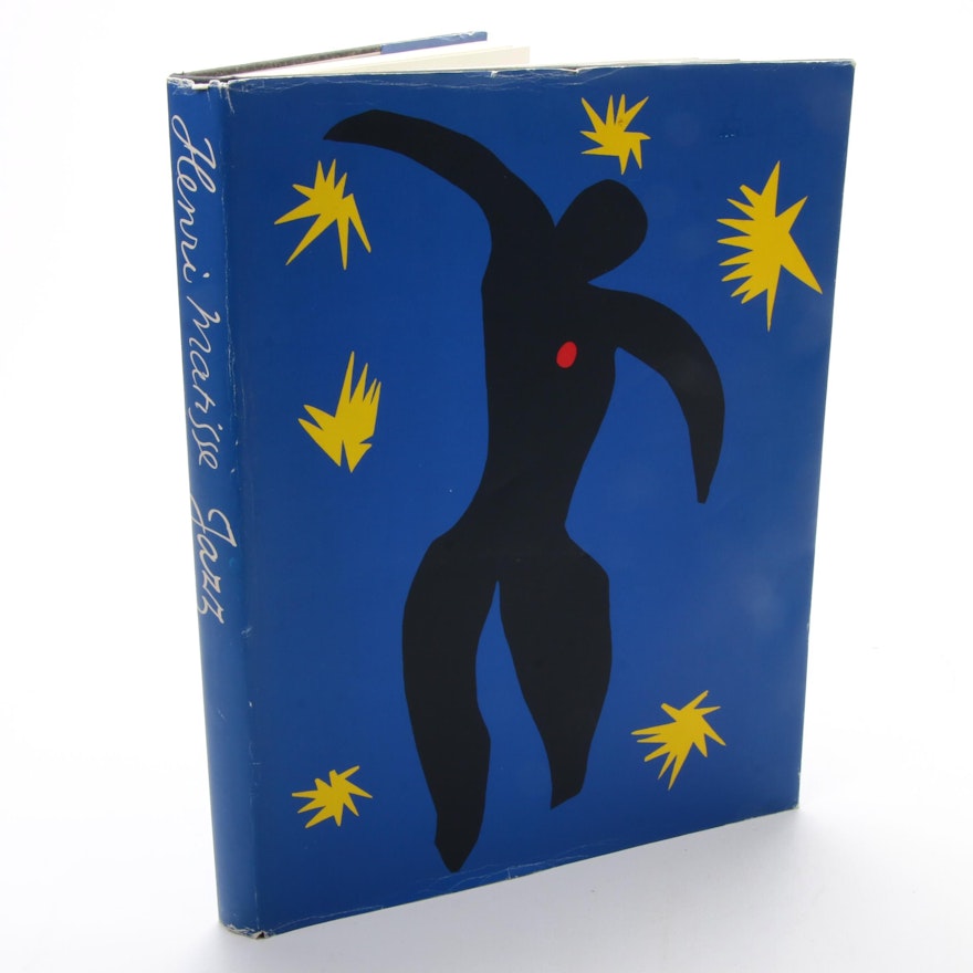 First American Edition Henri Matisse "Jazz" Book of Masterpieces