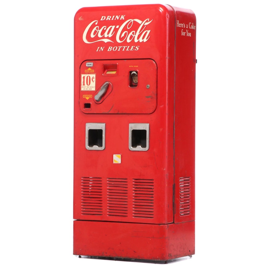 Vendorlator Mfg. Co. "VMC 72" Coca-Cola Dual-Chute Vending Machine, 1955