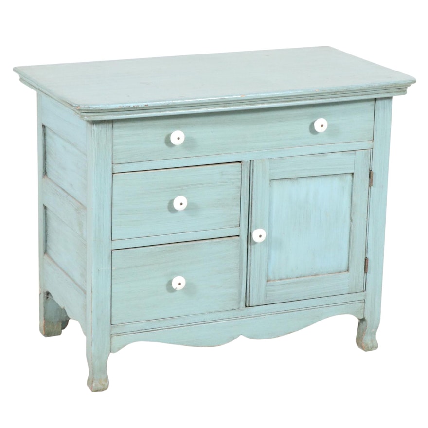 Farmhouse Style Side Cabinet, Contemporary