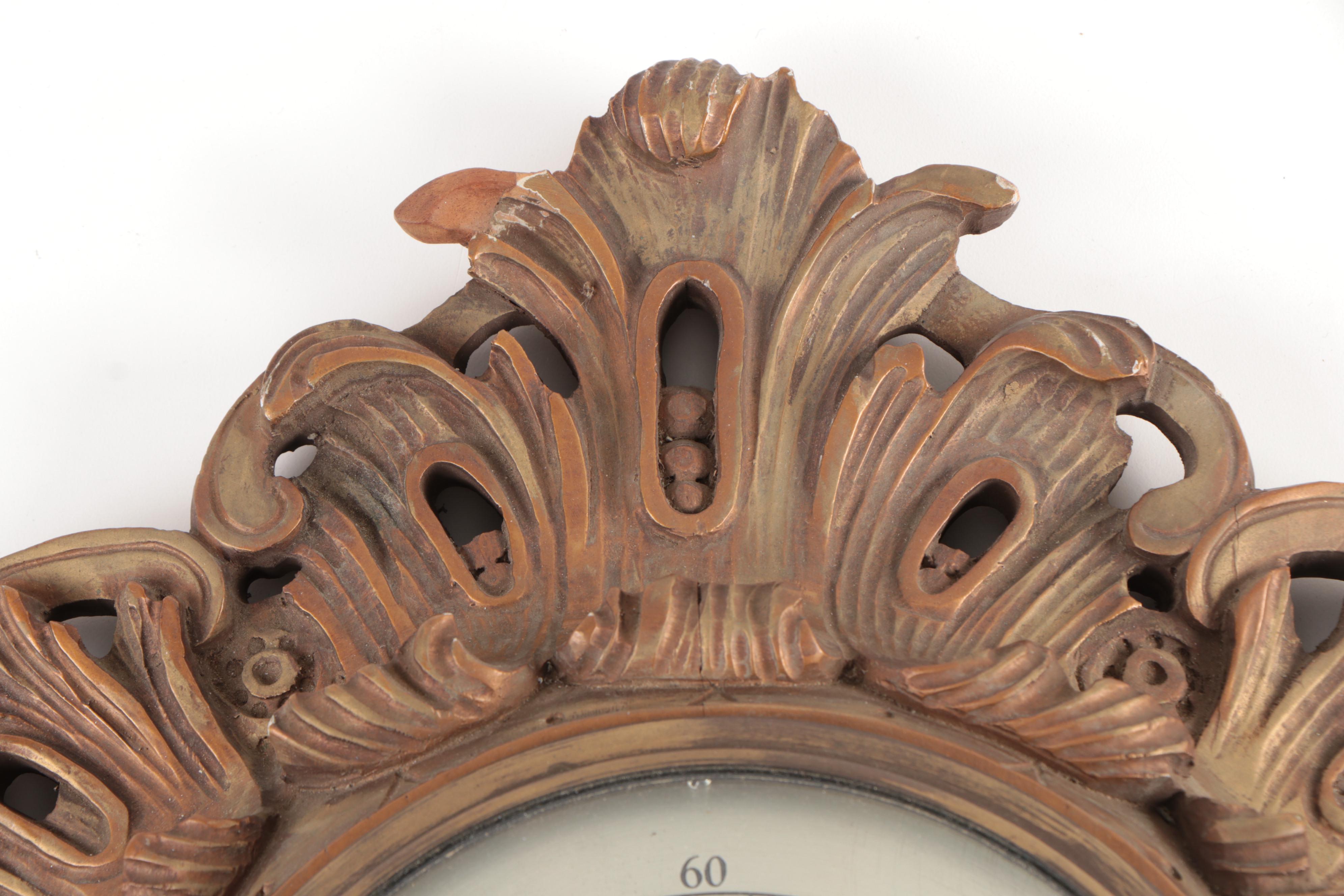 P.F. Bollenbach Eight Day Fifteen Jewel Converted/Altered Quartz Wall Clock