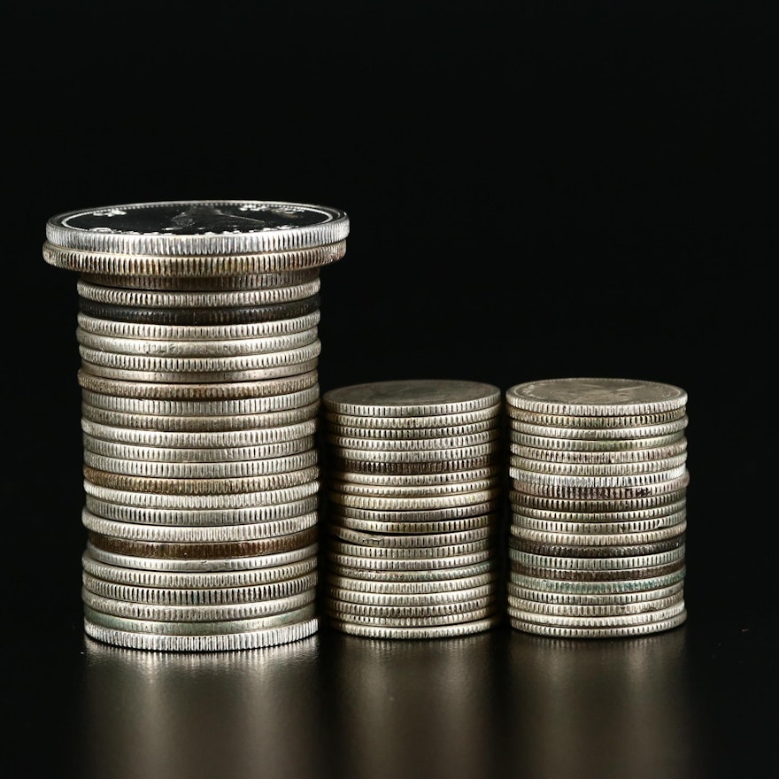 Vintage Canadian Silver Coins