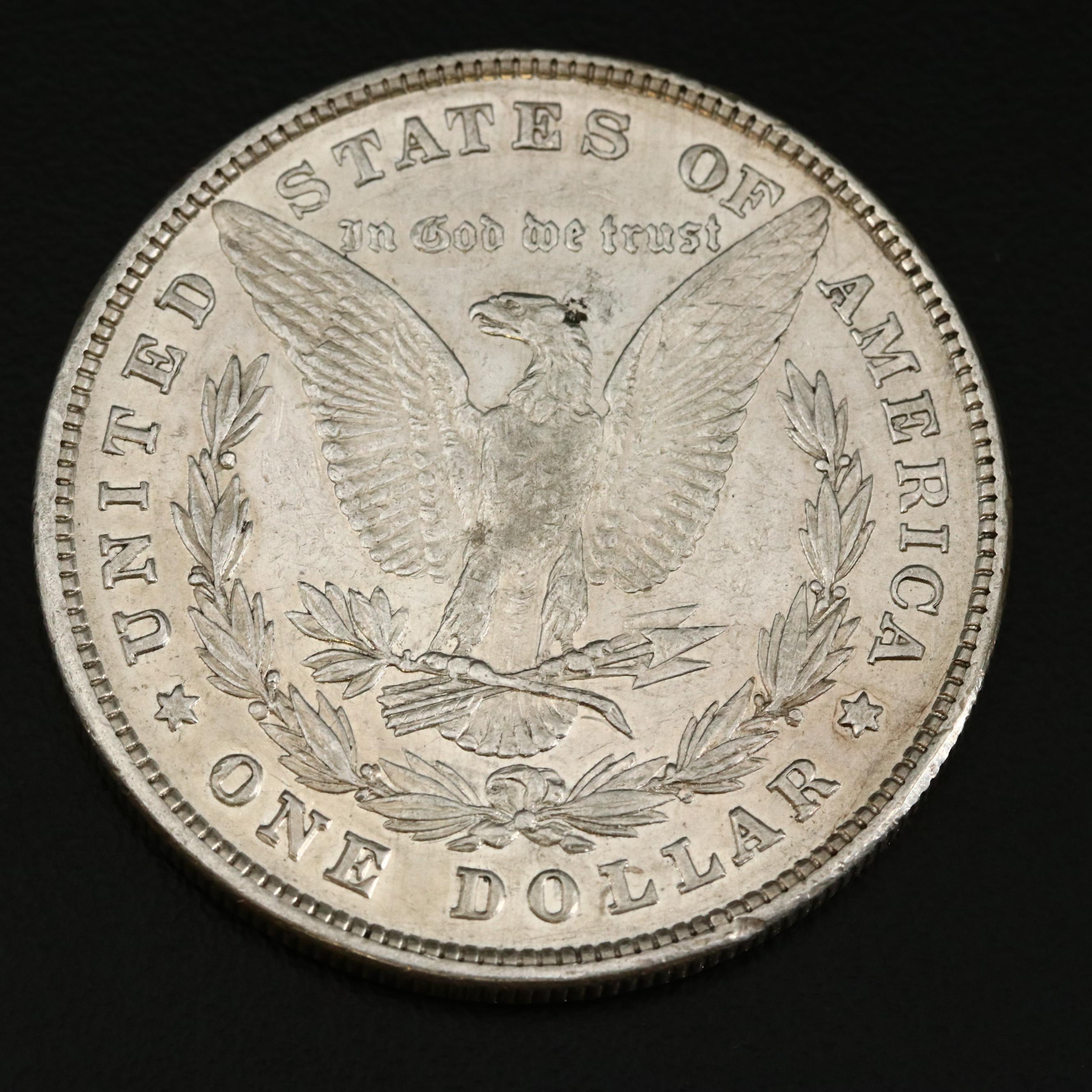 1878 Morgan Silver Dollar, 8 Tail Feathers Variety
