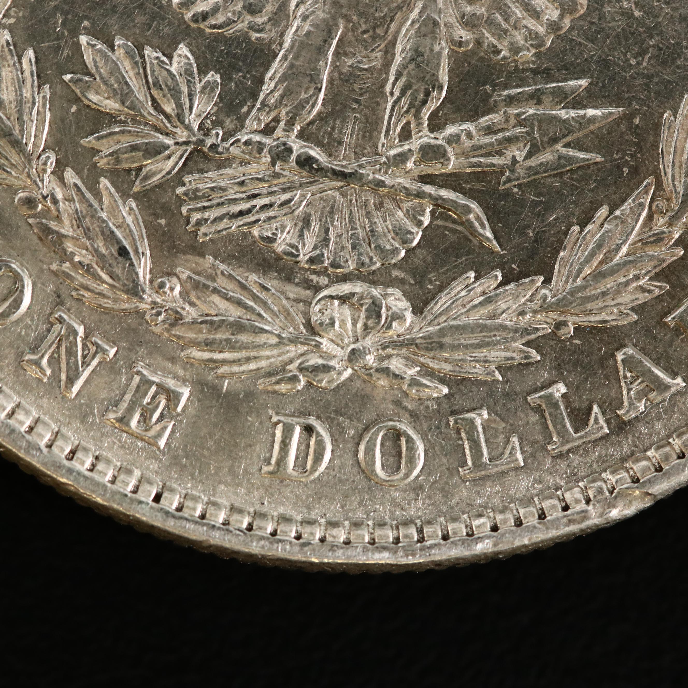 1878 Morgan Silver Dollar, 8 Tail Feathers Variety