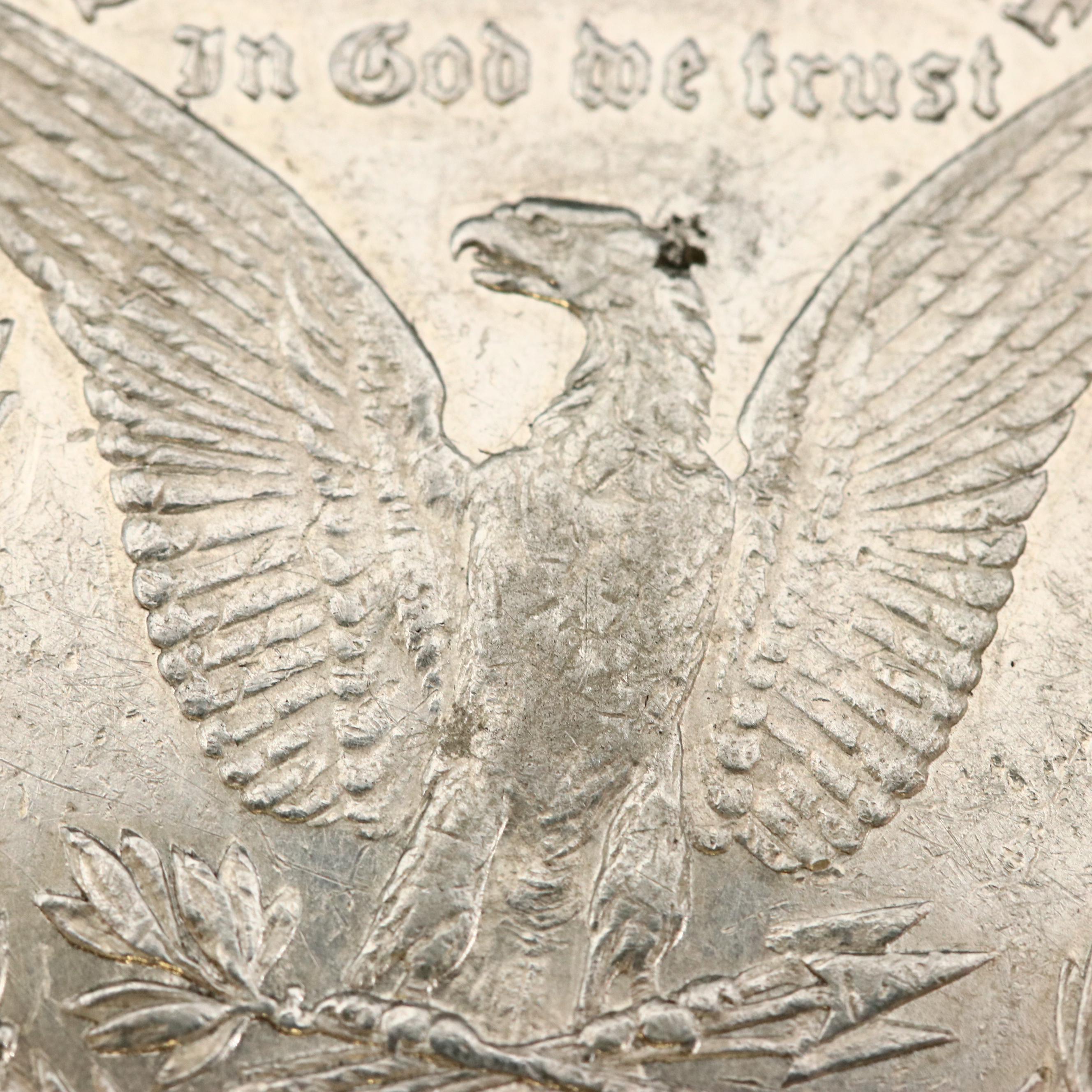 1878 Morgan Silver Dollar, 8 Tail Feathers Variety