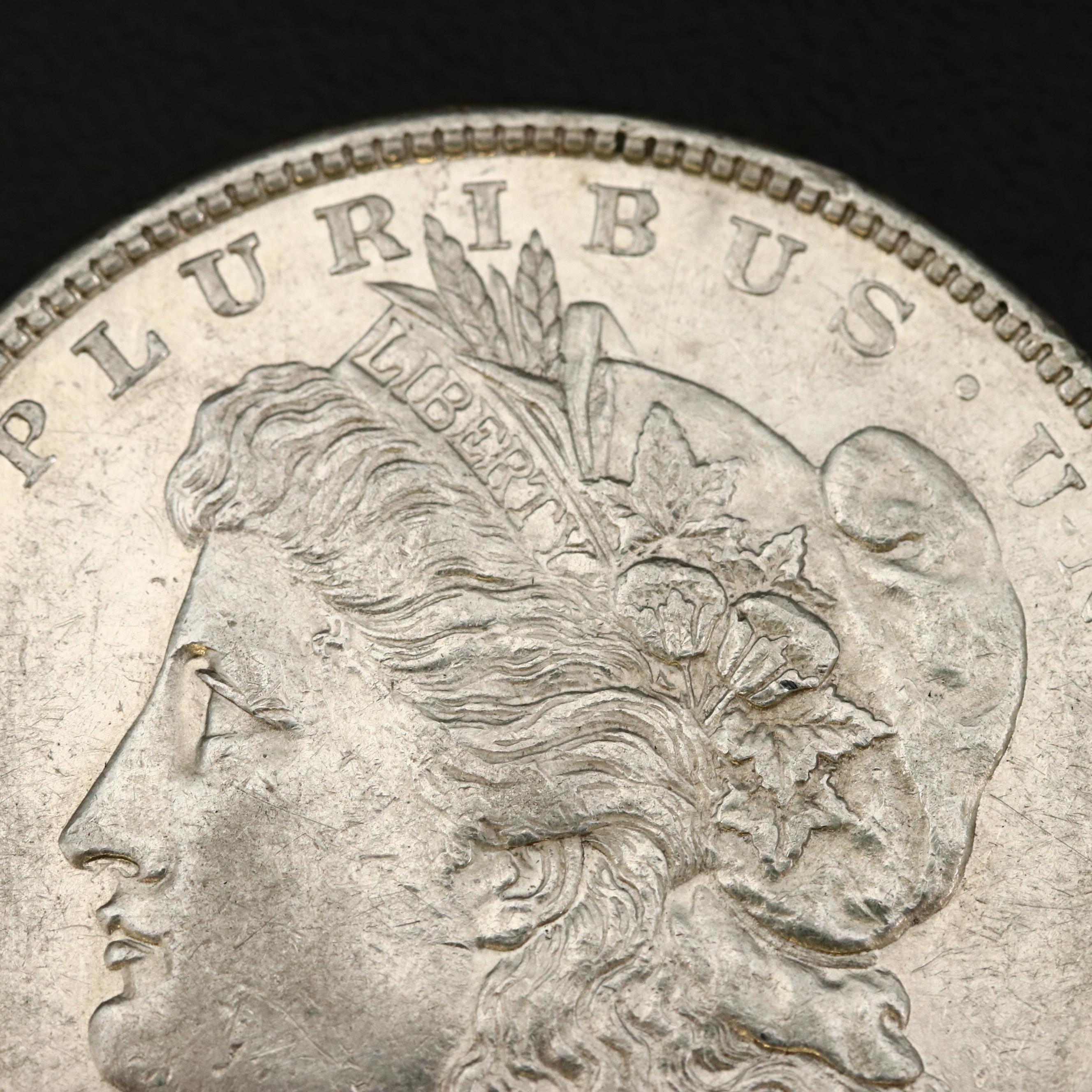 1878 Morgan Silver Dollar, 8 Tail Feathers Variety