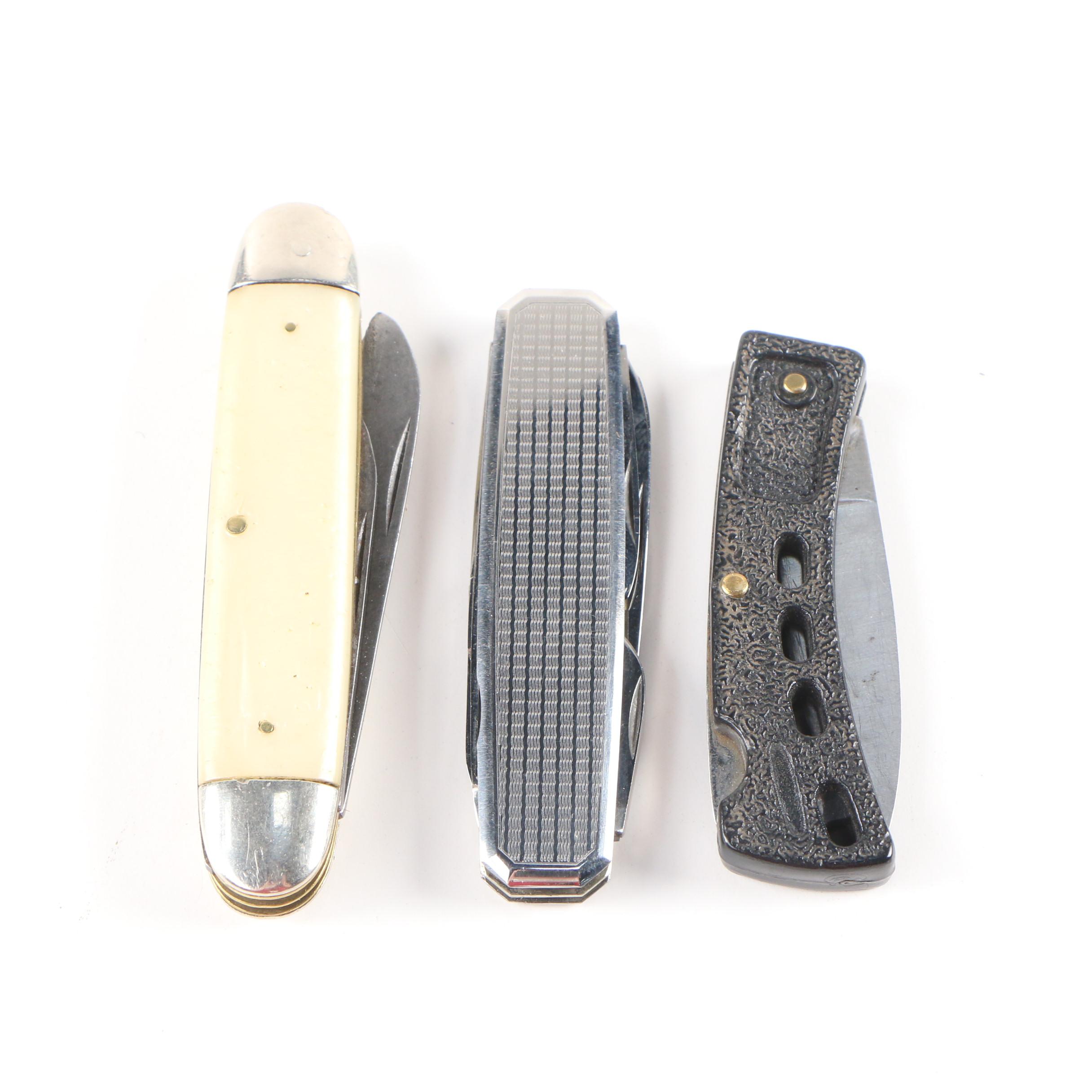 Rostfrei Stainless Steel Multi-Tool Pocket Knife and Other Pocket Knives