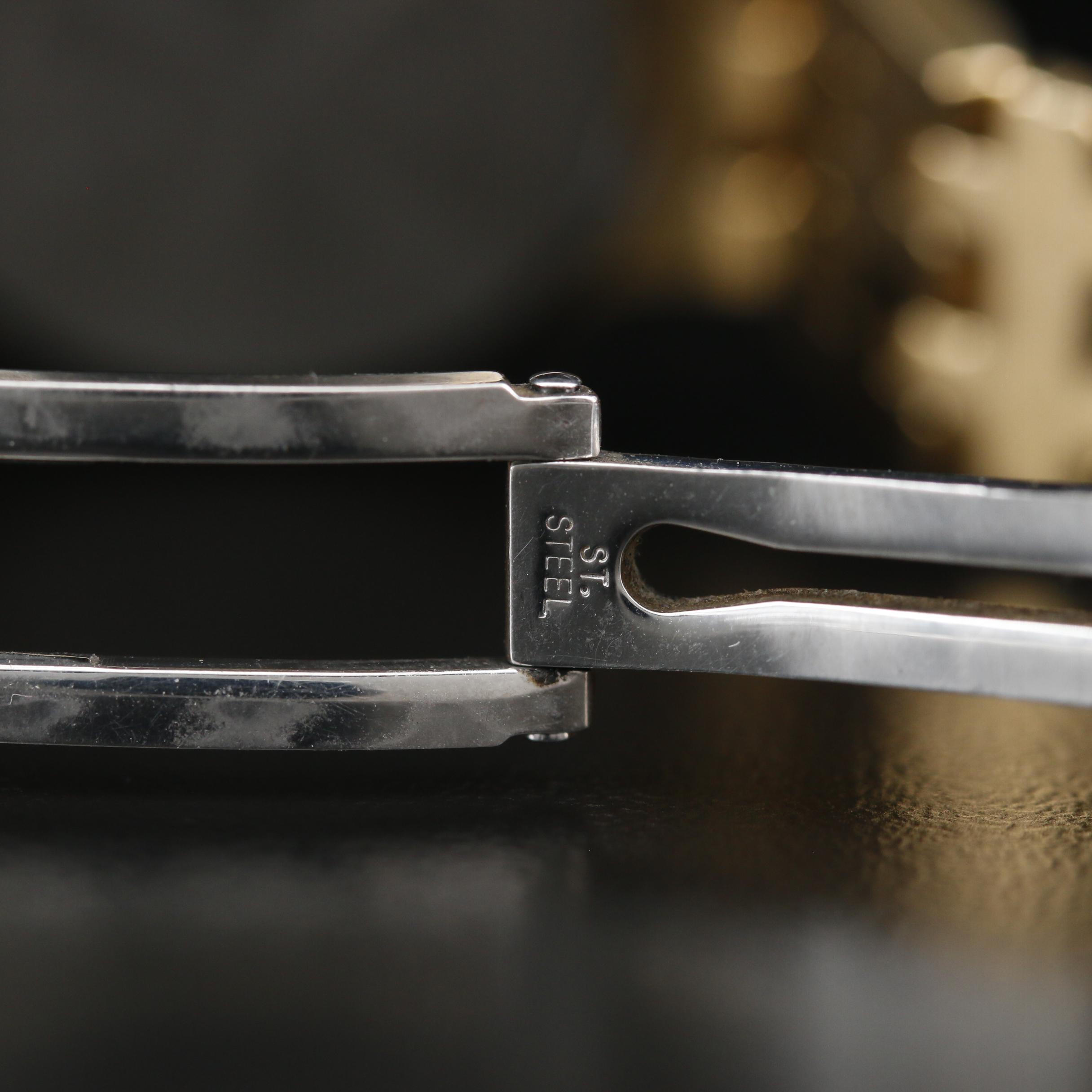 Longines Laureate Diamond and Gold Tone Quartz Watch