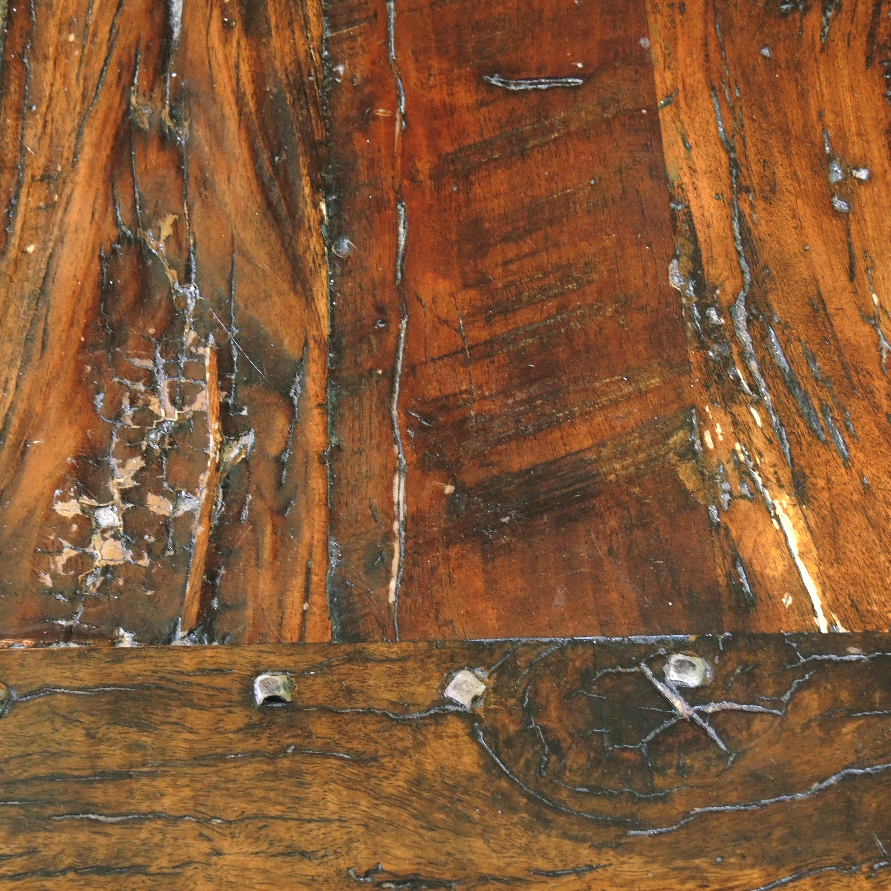 Theodore Alexander "Castle Bromwich" Reclaimed Wood Trestle Table